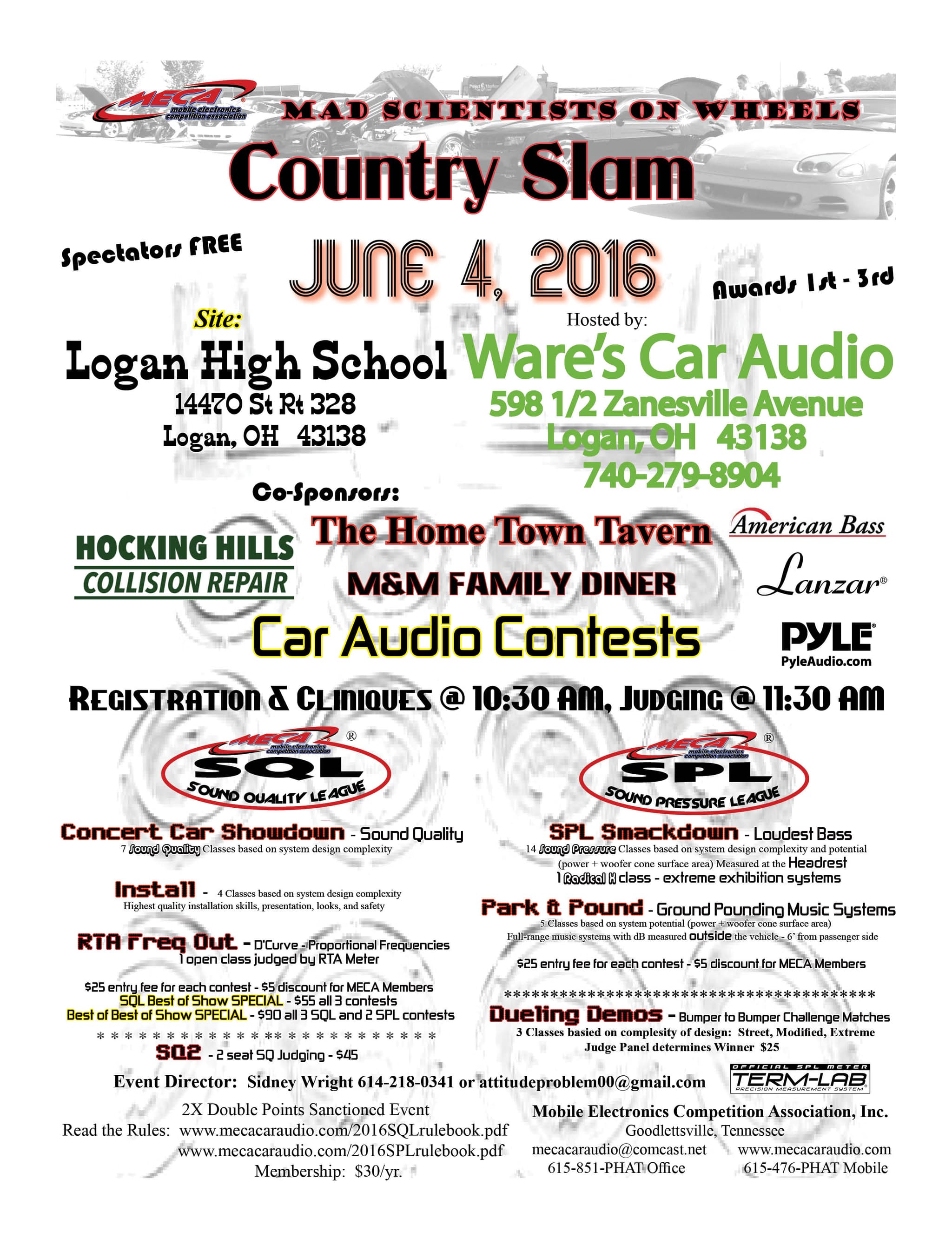 Country Slam Flyer
