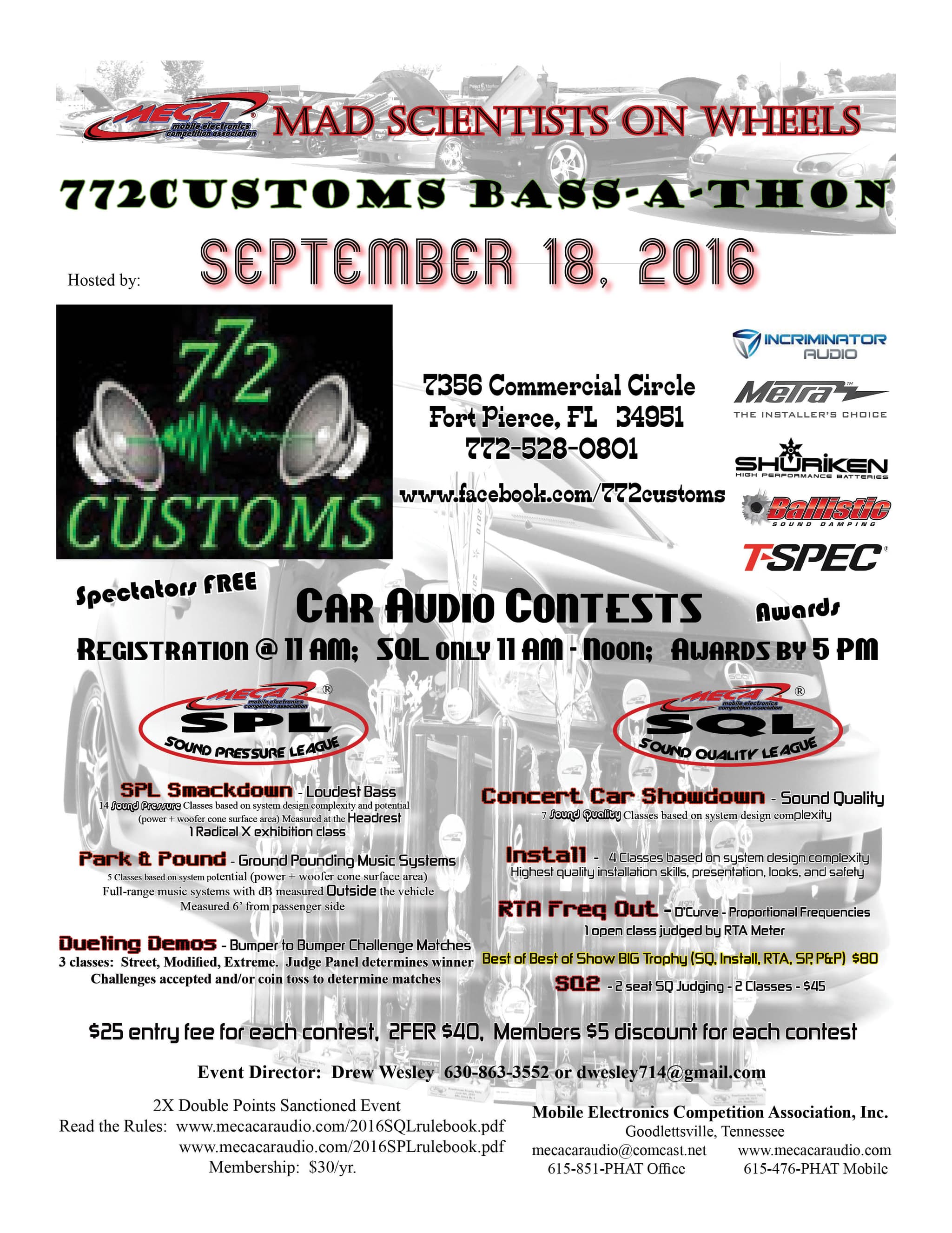 772  Customs Bass-A-Thon Flyer