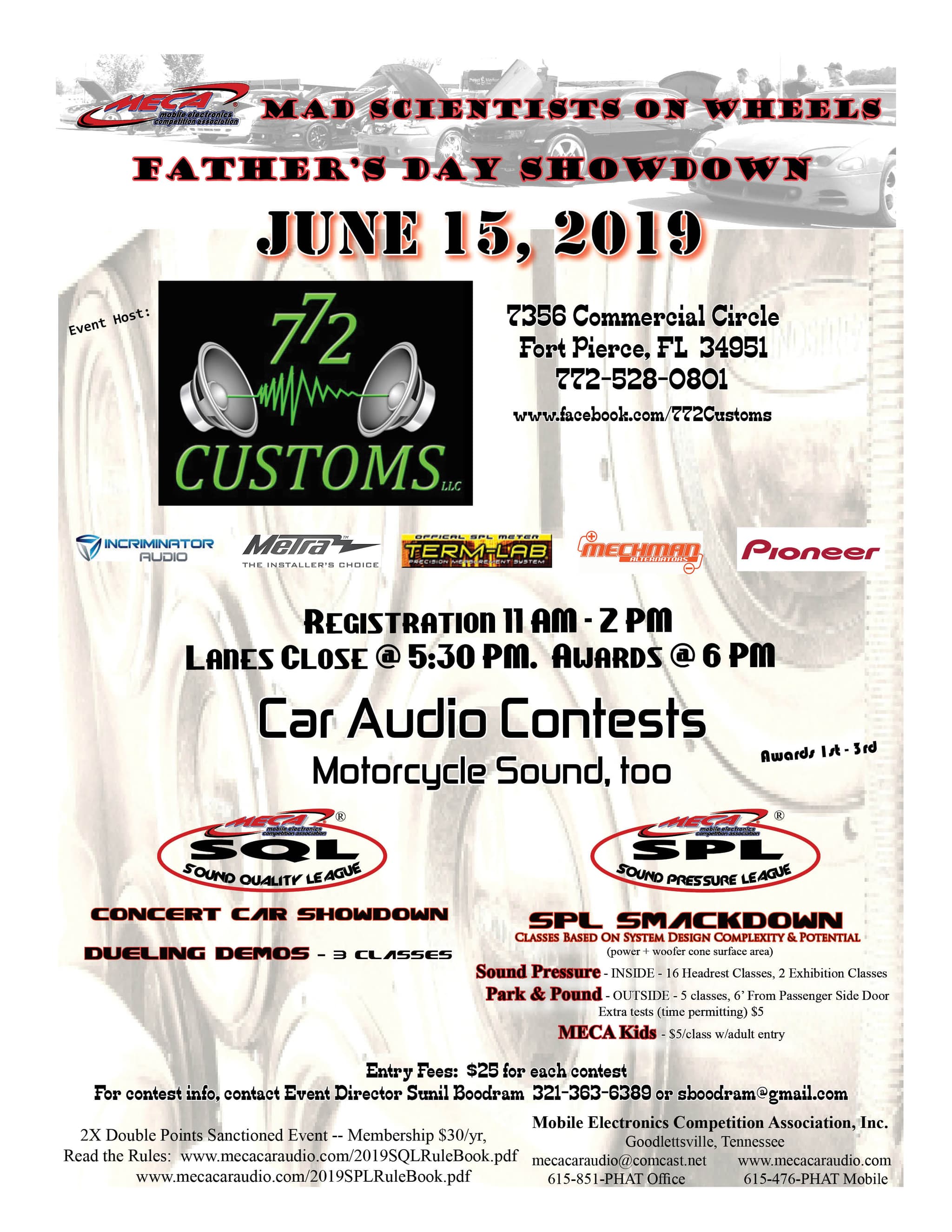 Father's Day Showdown Flyer