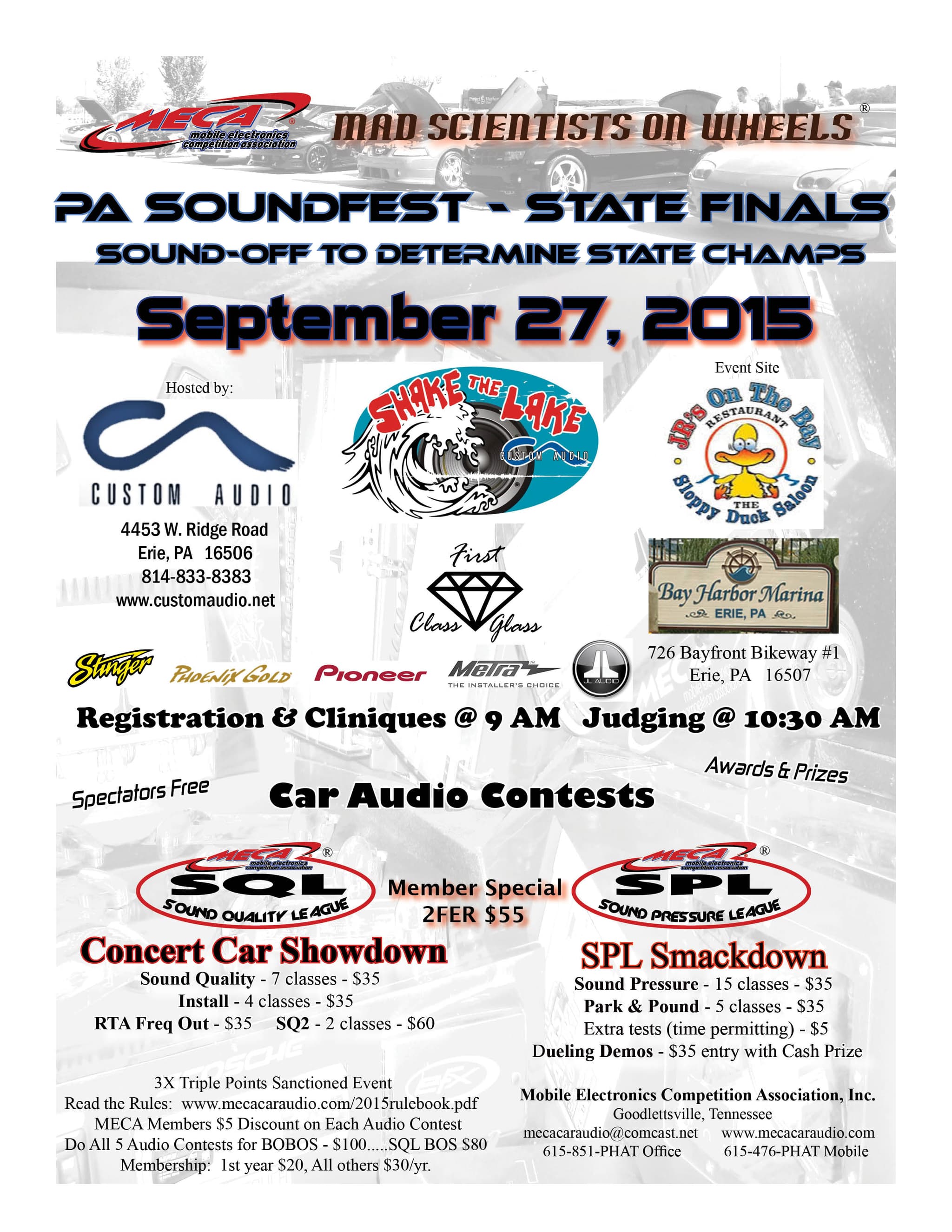 Pennsylvania Soundfest - State Finals Flyer