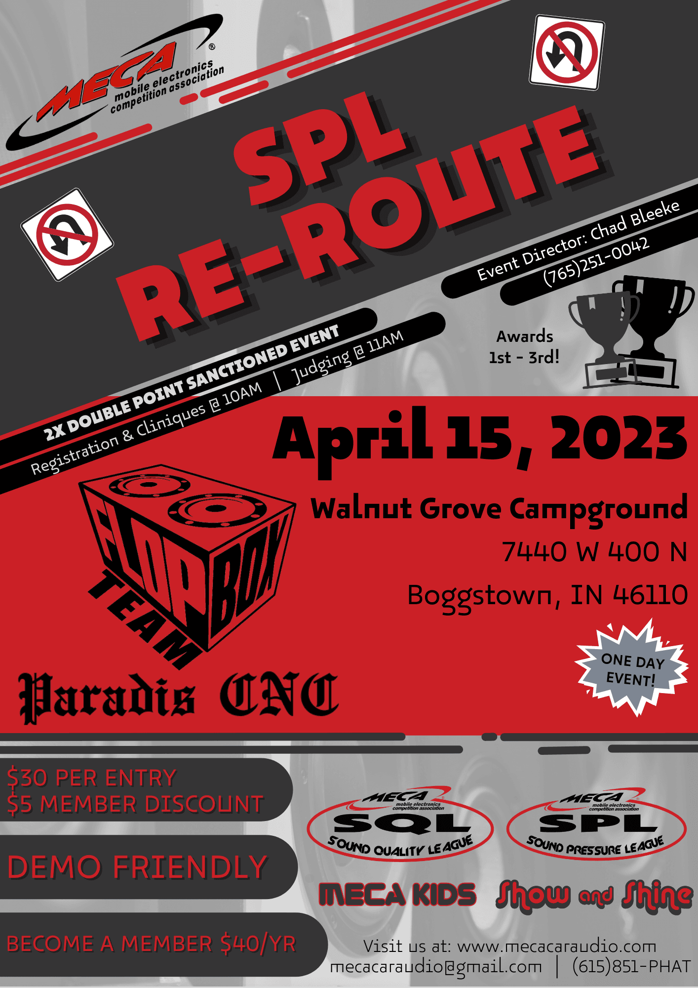 SPL RE-ROUTE Flyer