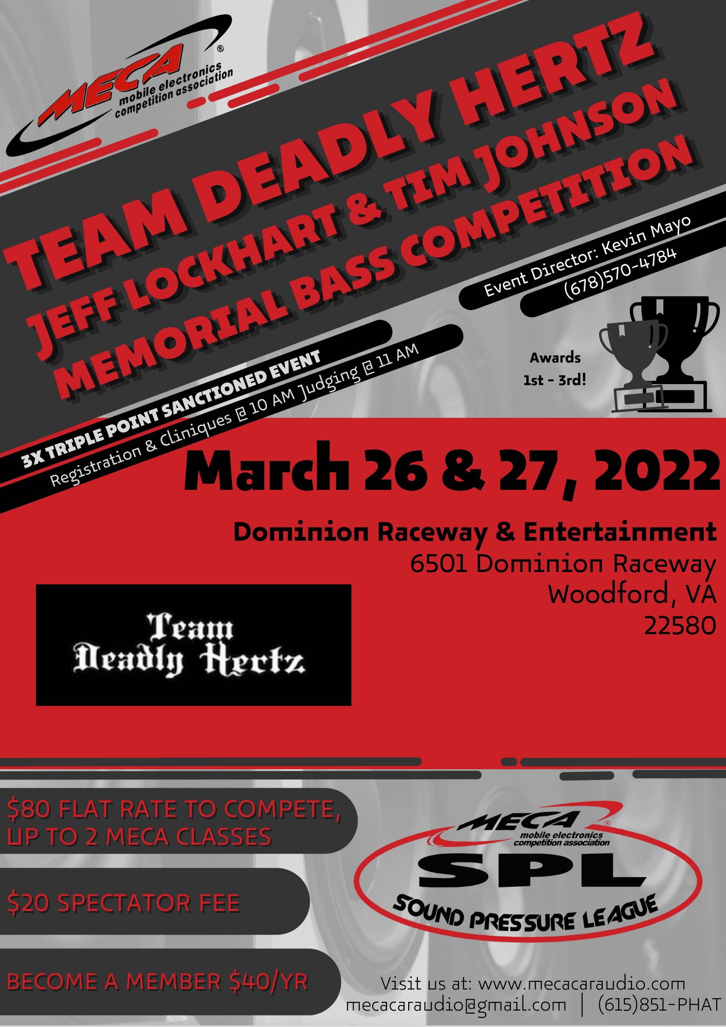 Team Deadly Hertz Flyer