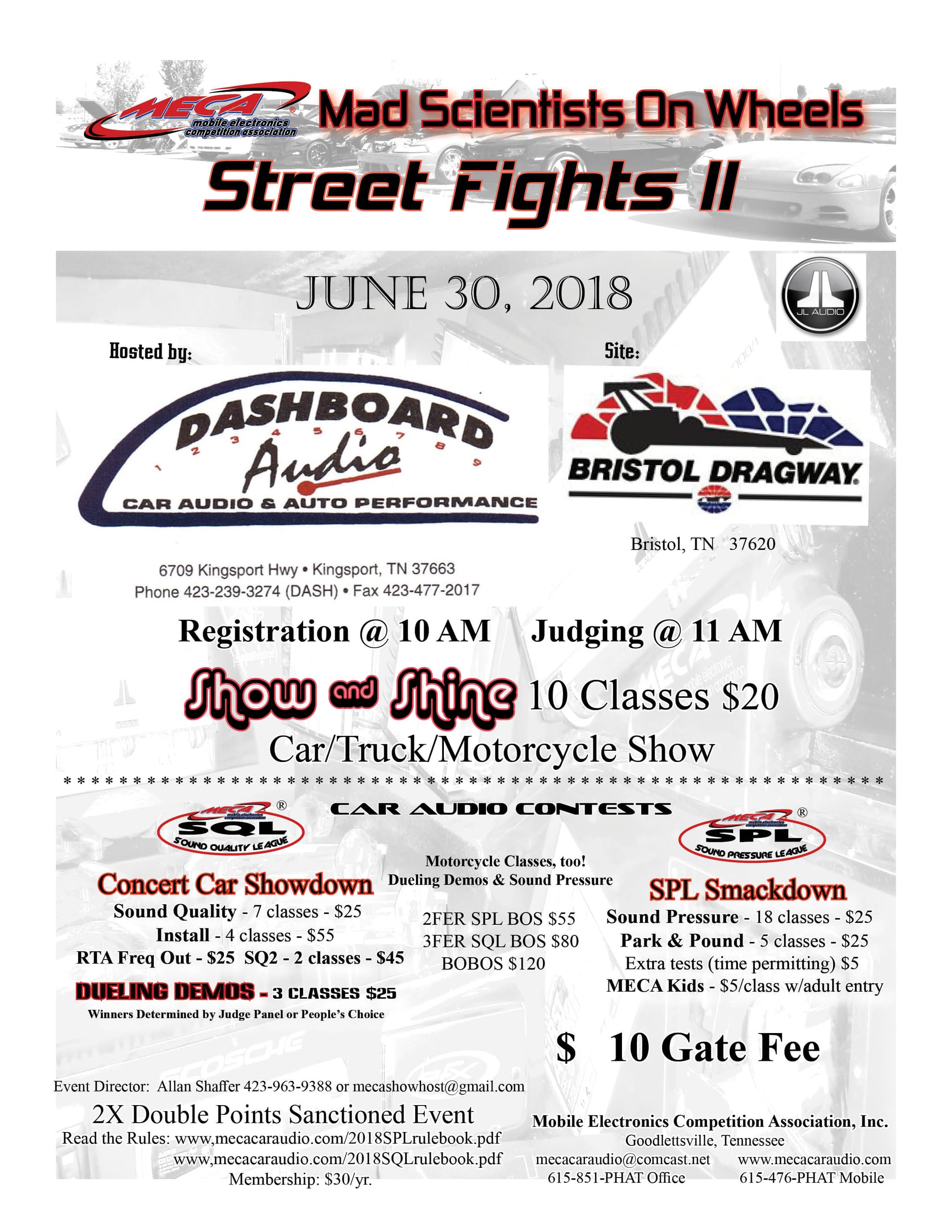 Street Fights II Flyer