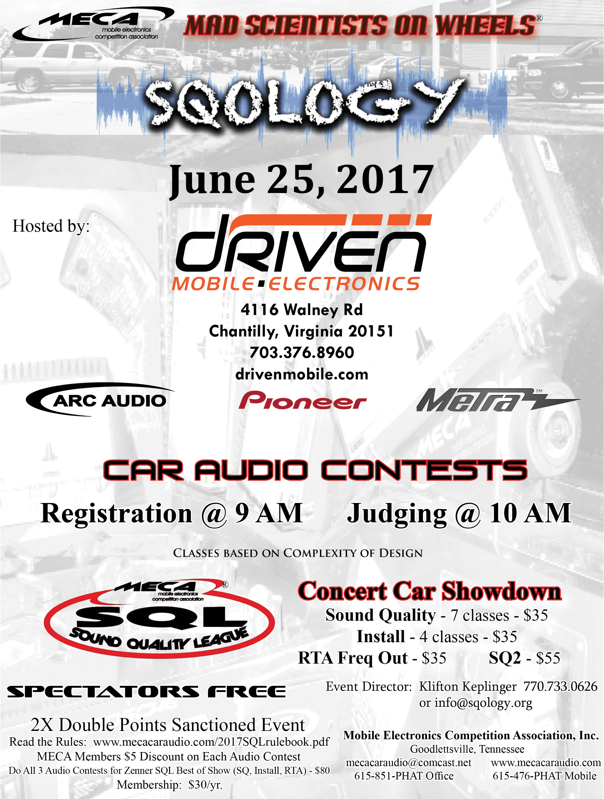 SQOLOGY Driven Series II Flyer