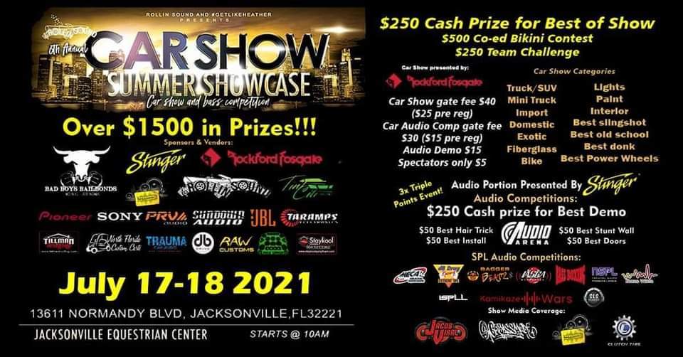 6th Annual Summer Showcase Flyer