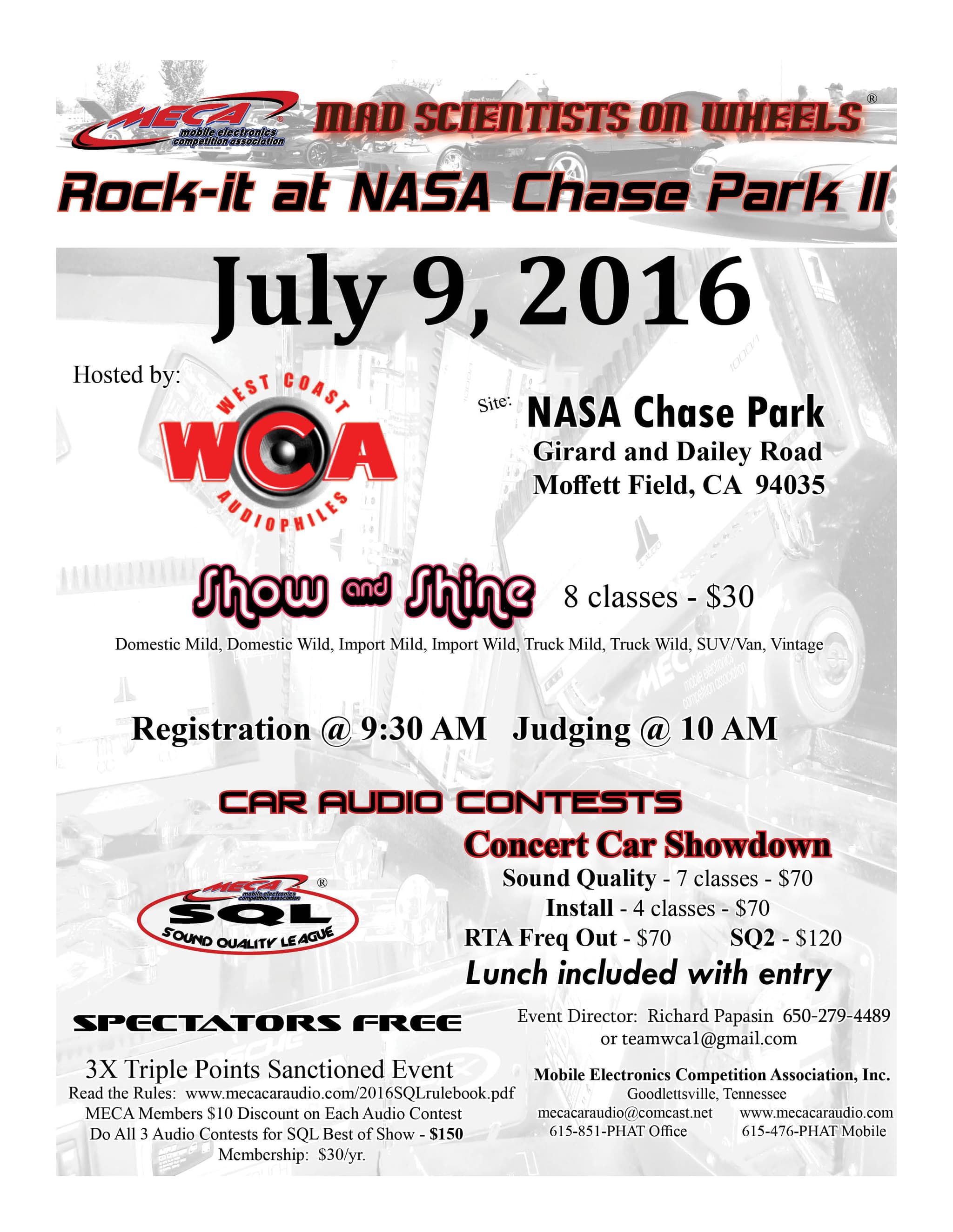 Rock-it at NASA Chase Park II Flyer