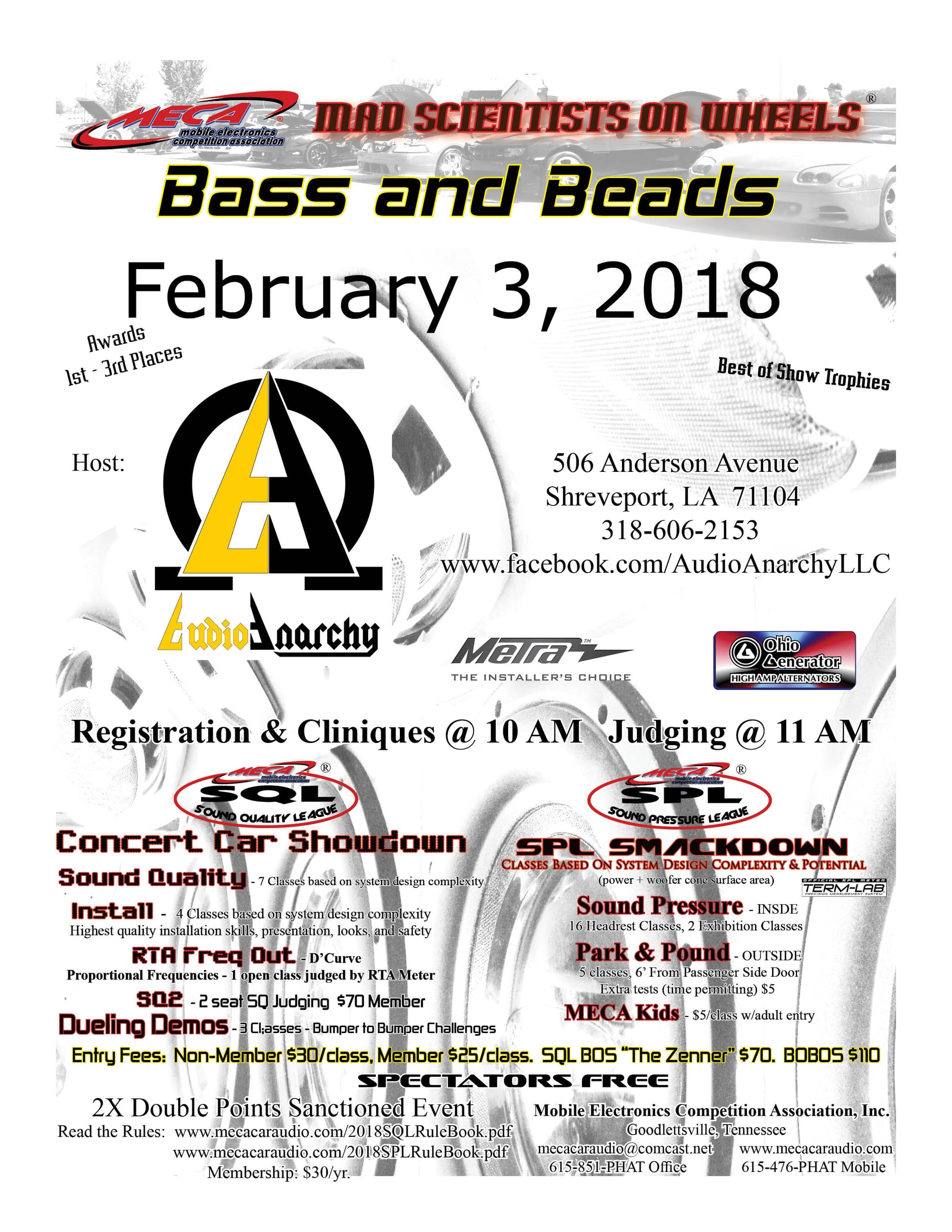 Bass and Beads Flyer