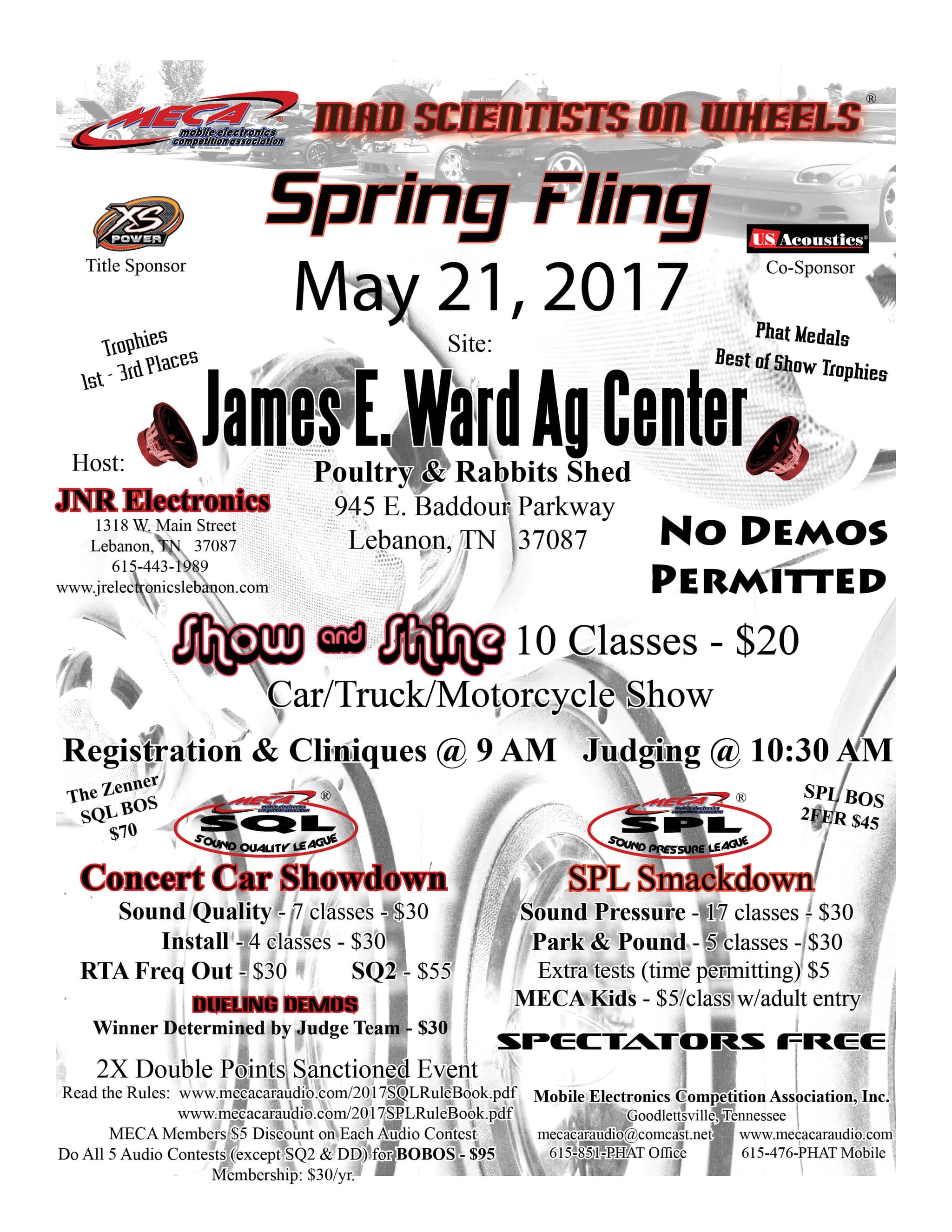 Spring Fling Flyer