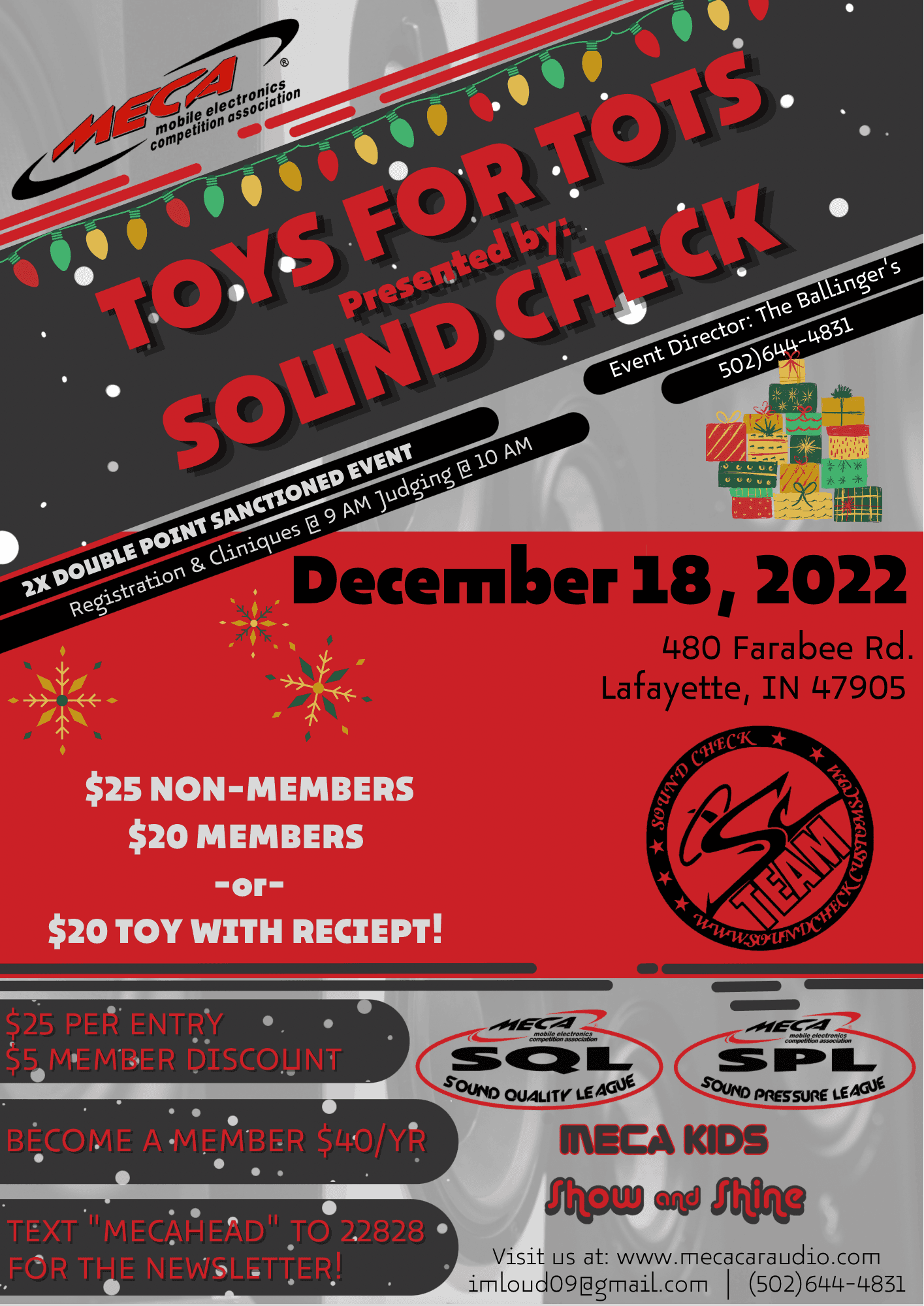 Toys For Tots Flyer