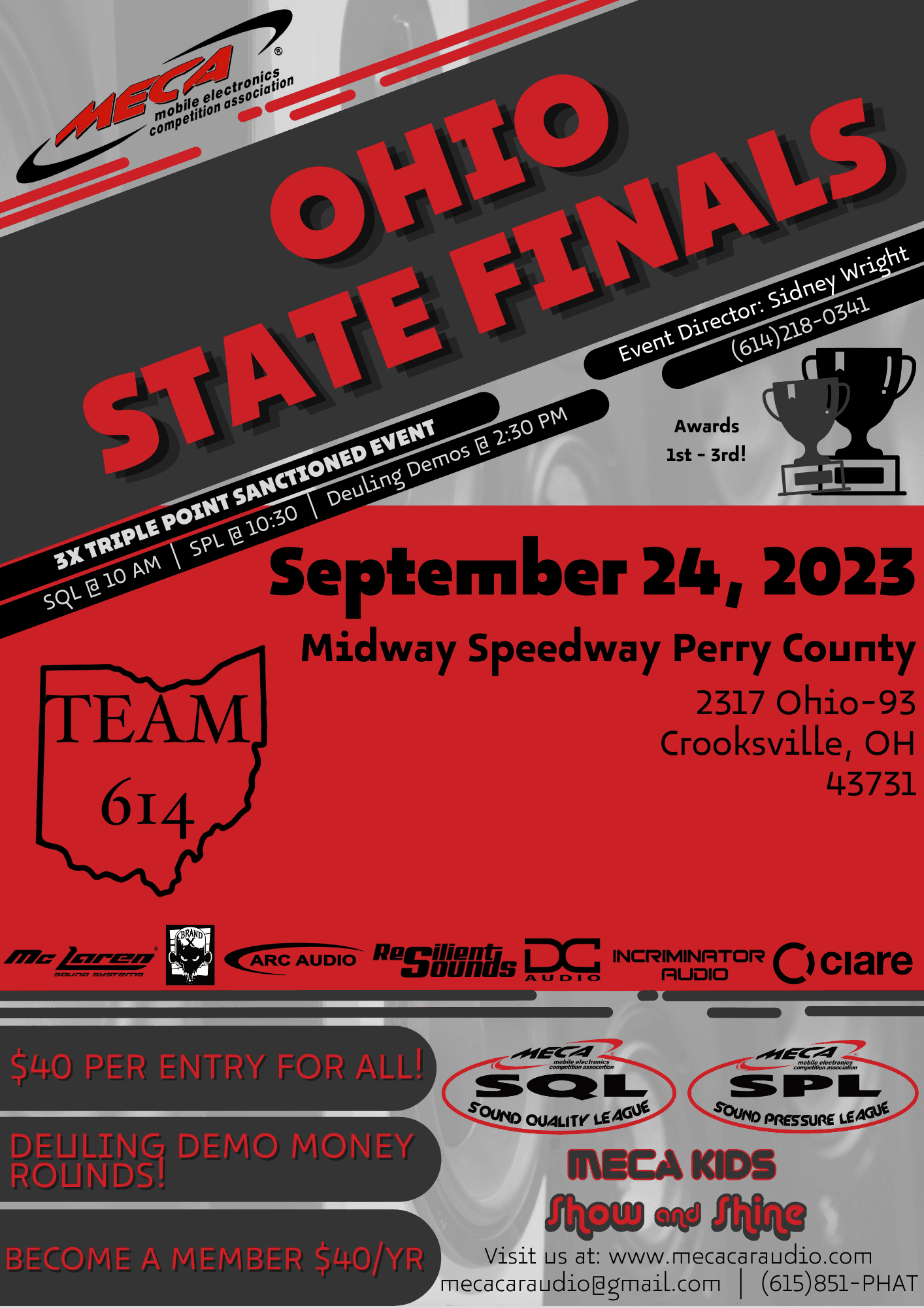 Ohio State Finals Flyer