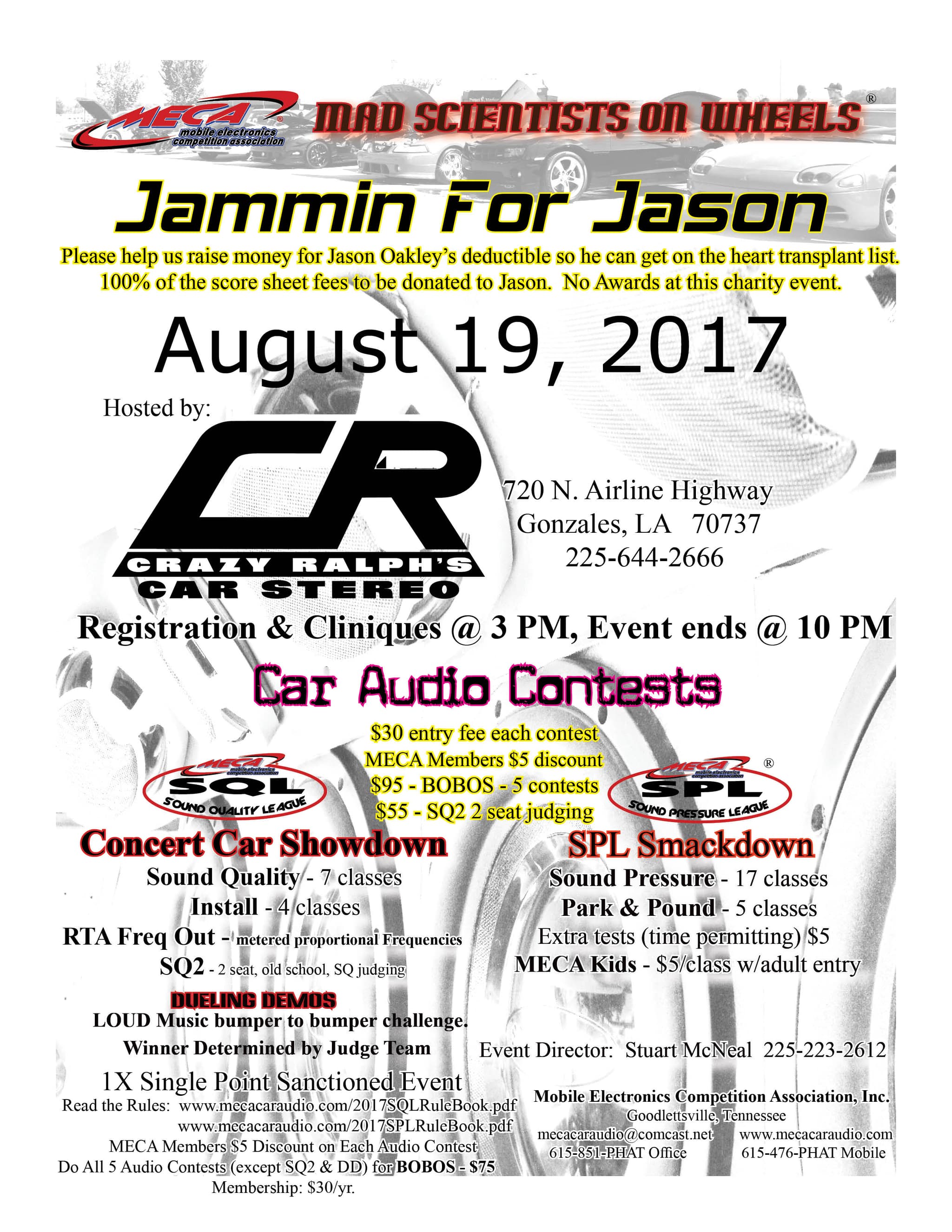 Jammin For Jason Flyer