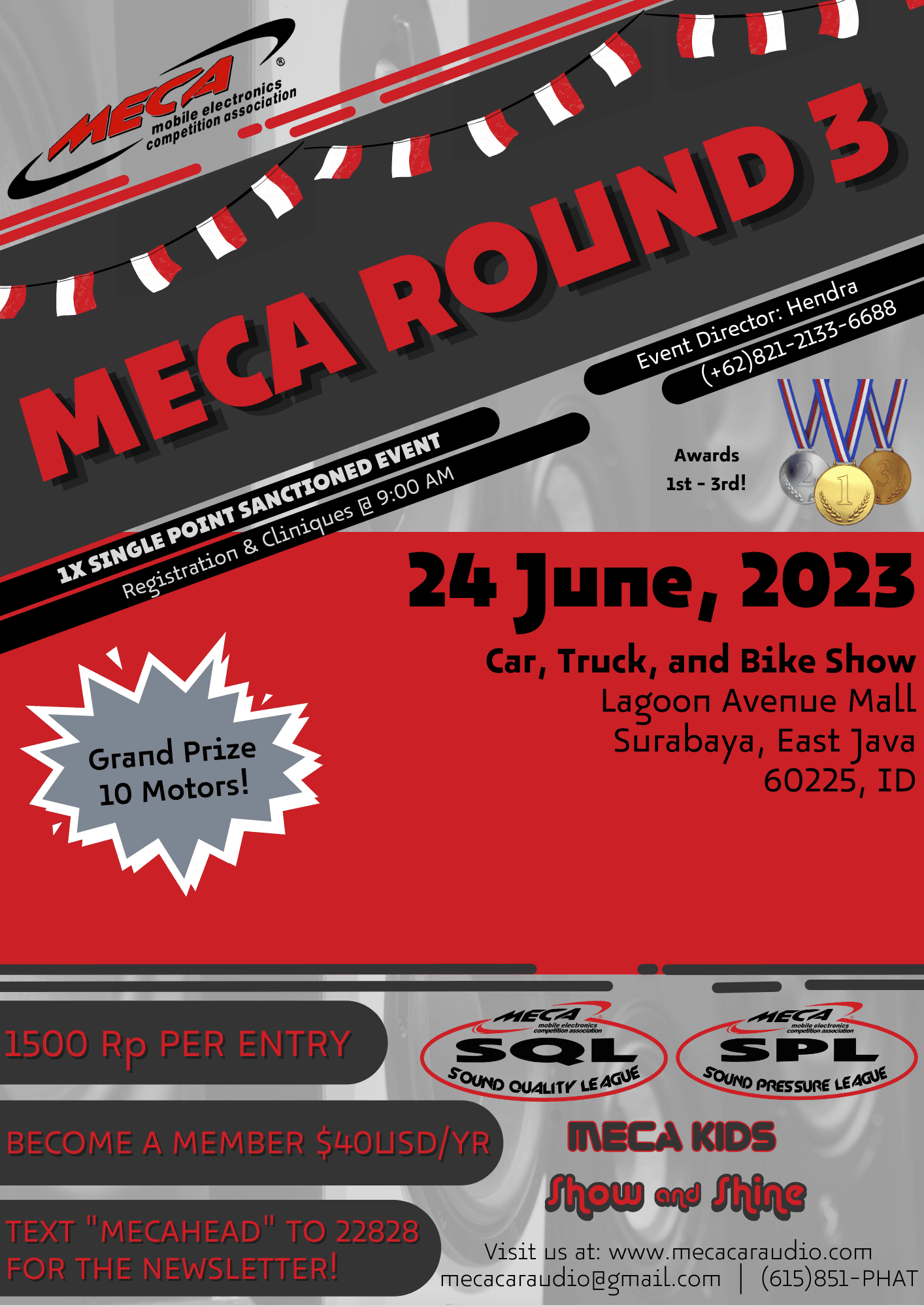 MECA Round 3 Flyer