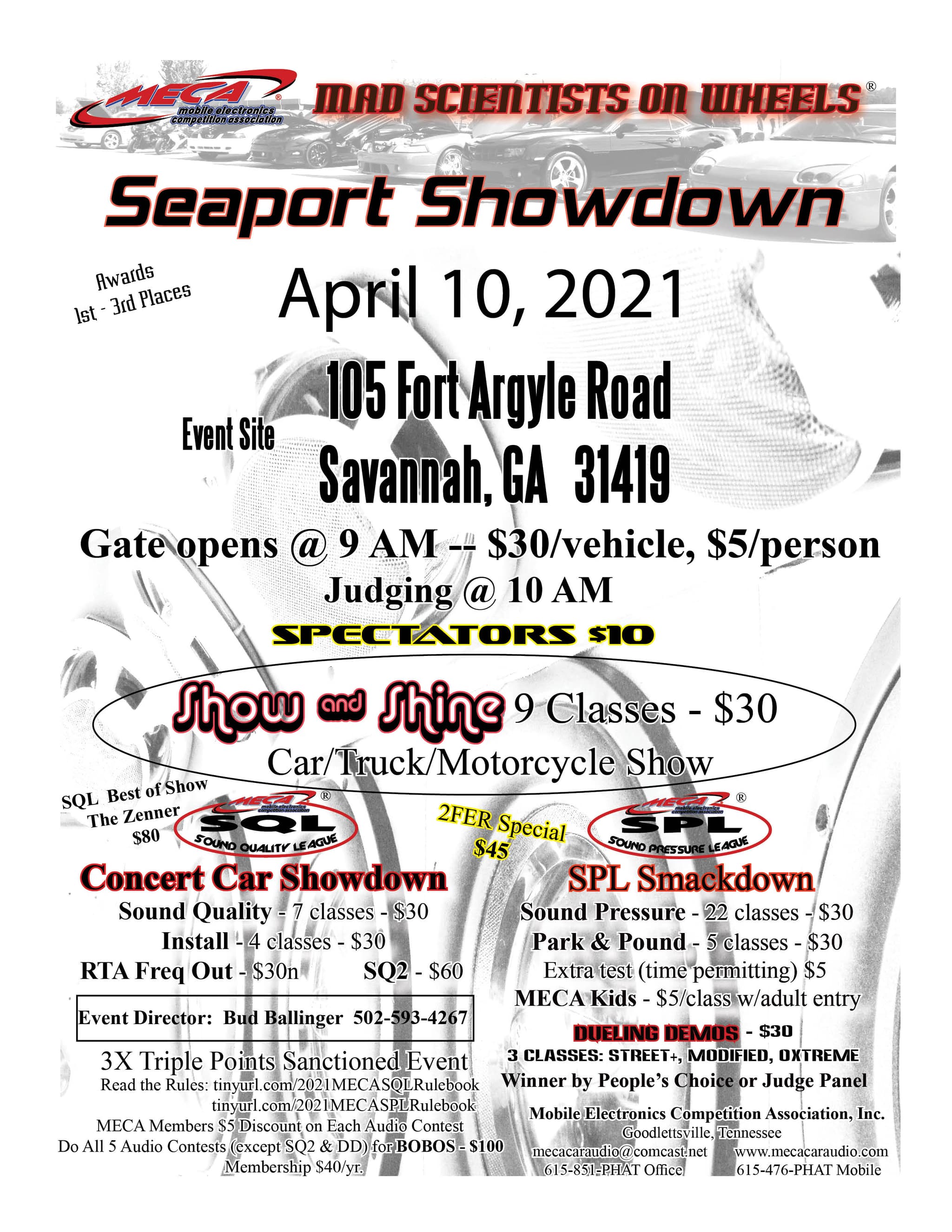 Seaport Showdown Flyer