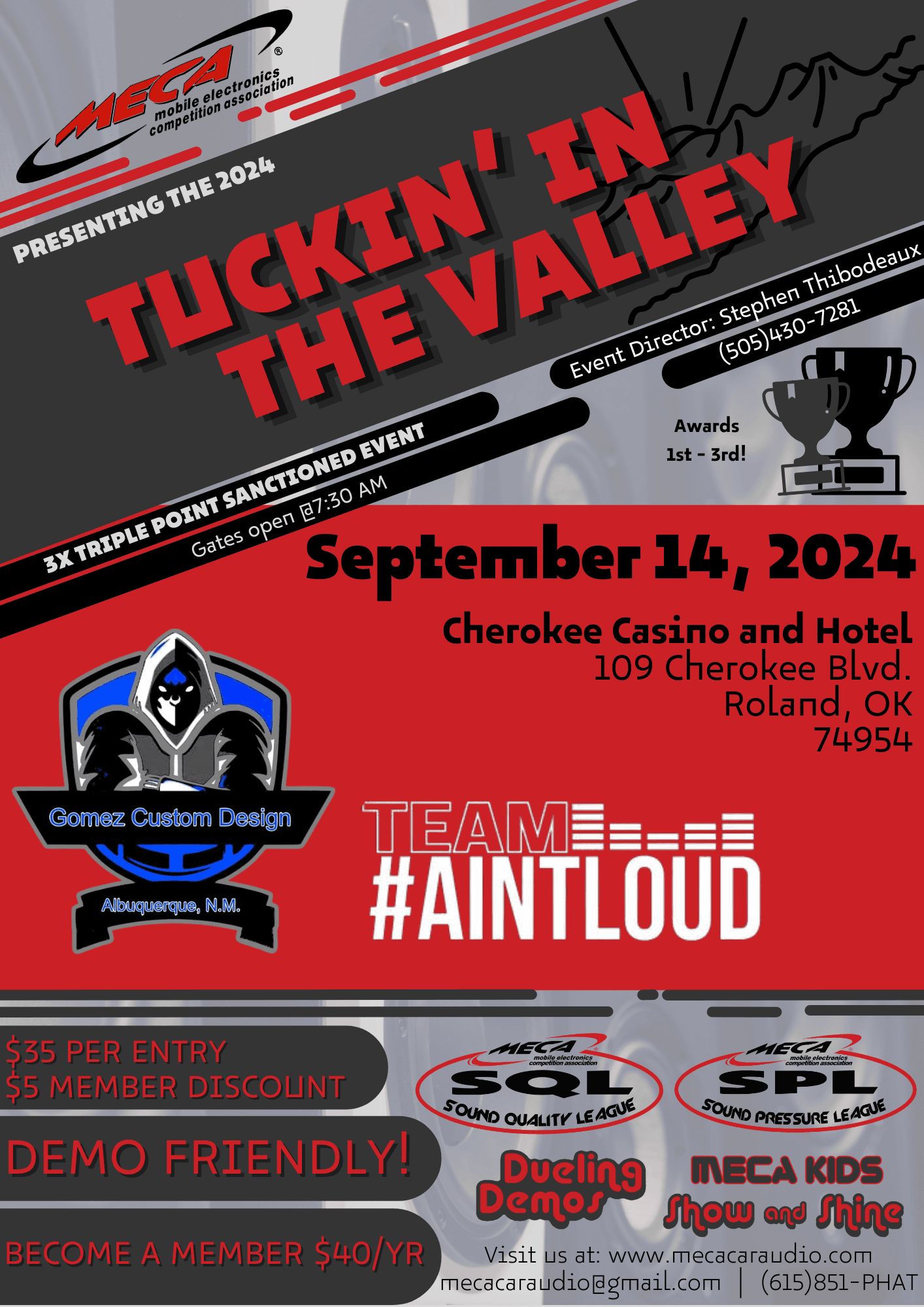 Tuckin' In the Valley 2024 Flyer