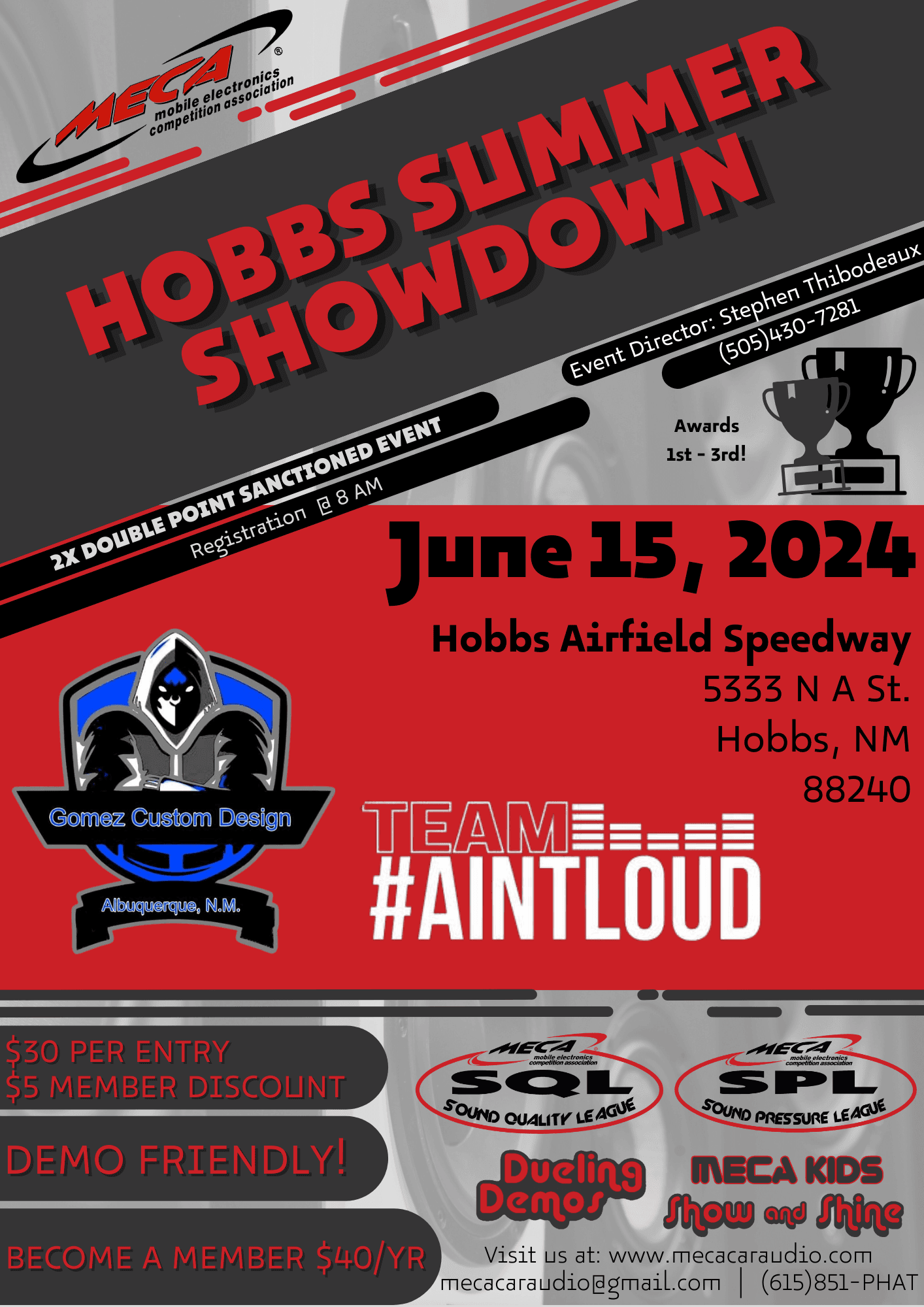 Hobbs Summer Showdown Flyer