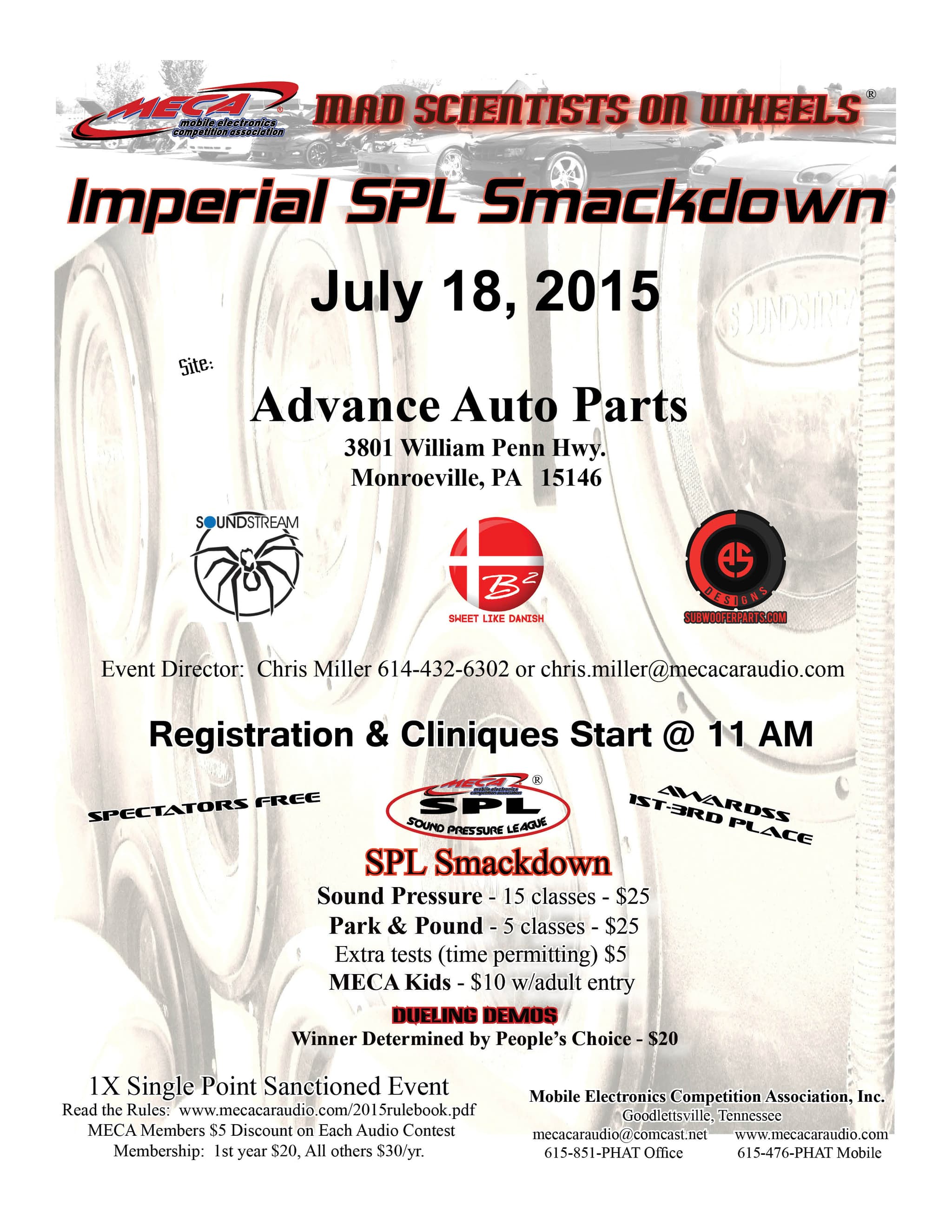 Imperial SPL Smackdown Flyer