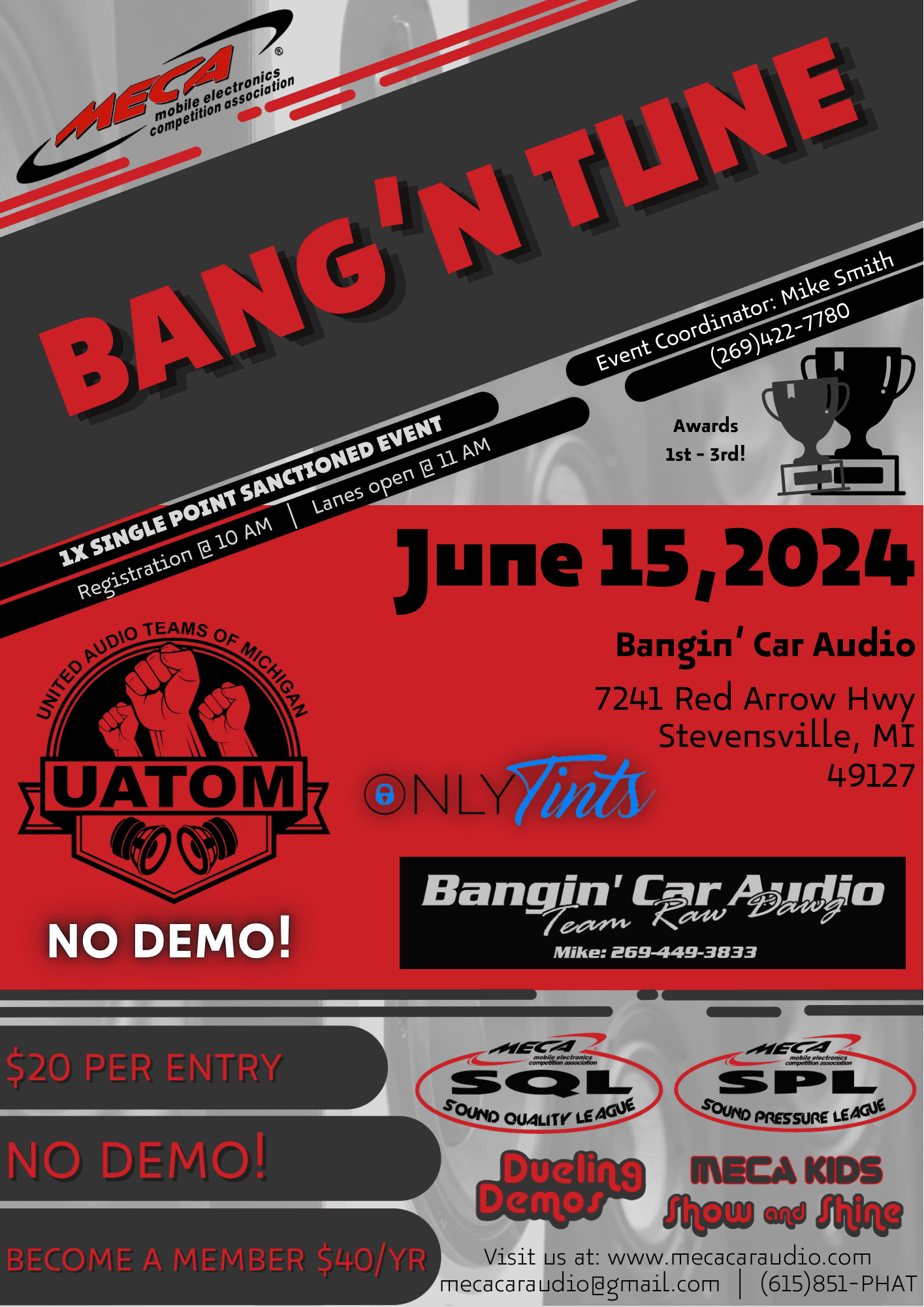 Bang' n Tune Flyer