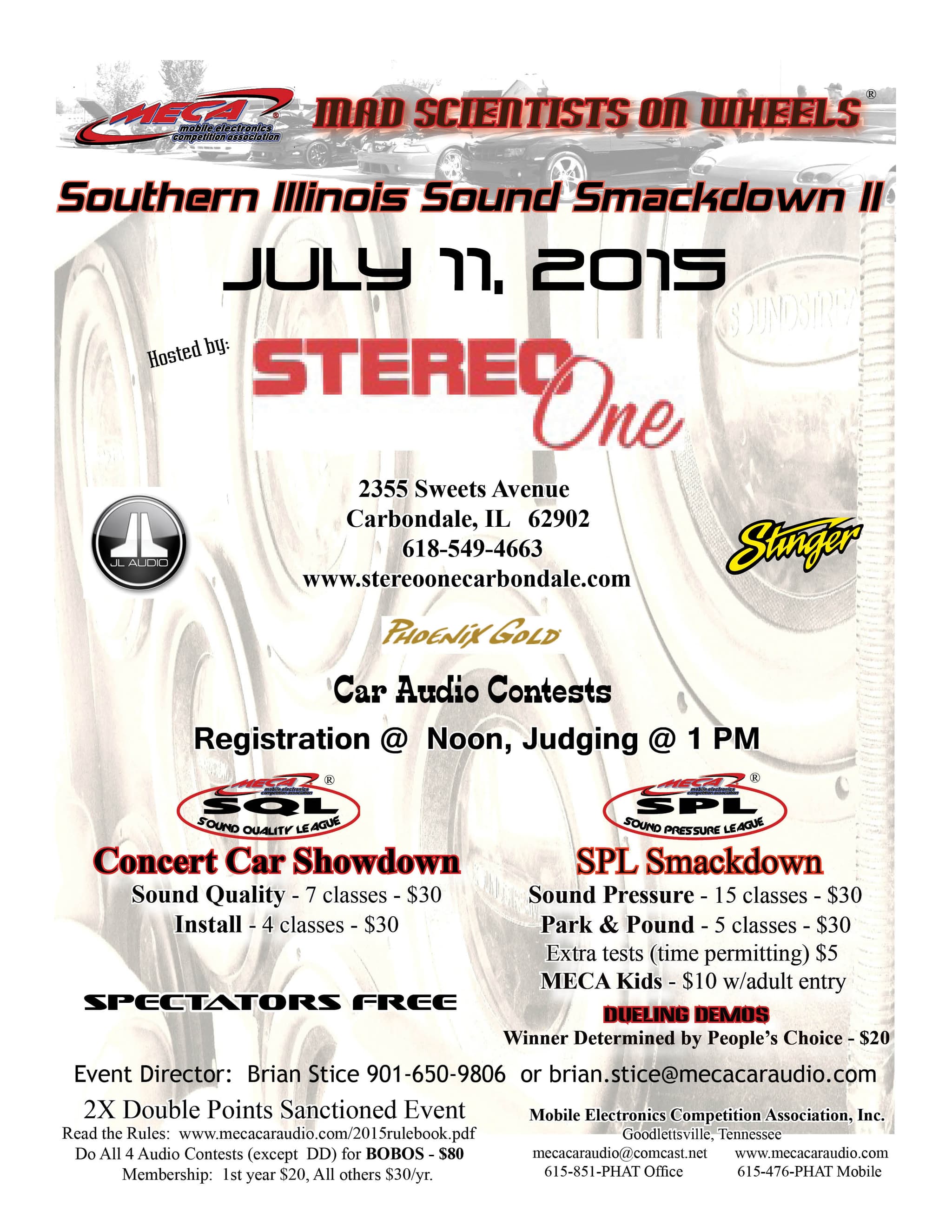 Southern Illinois Sound Smackdown Flyer