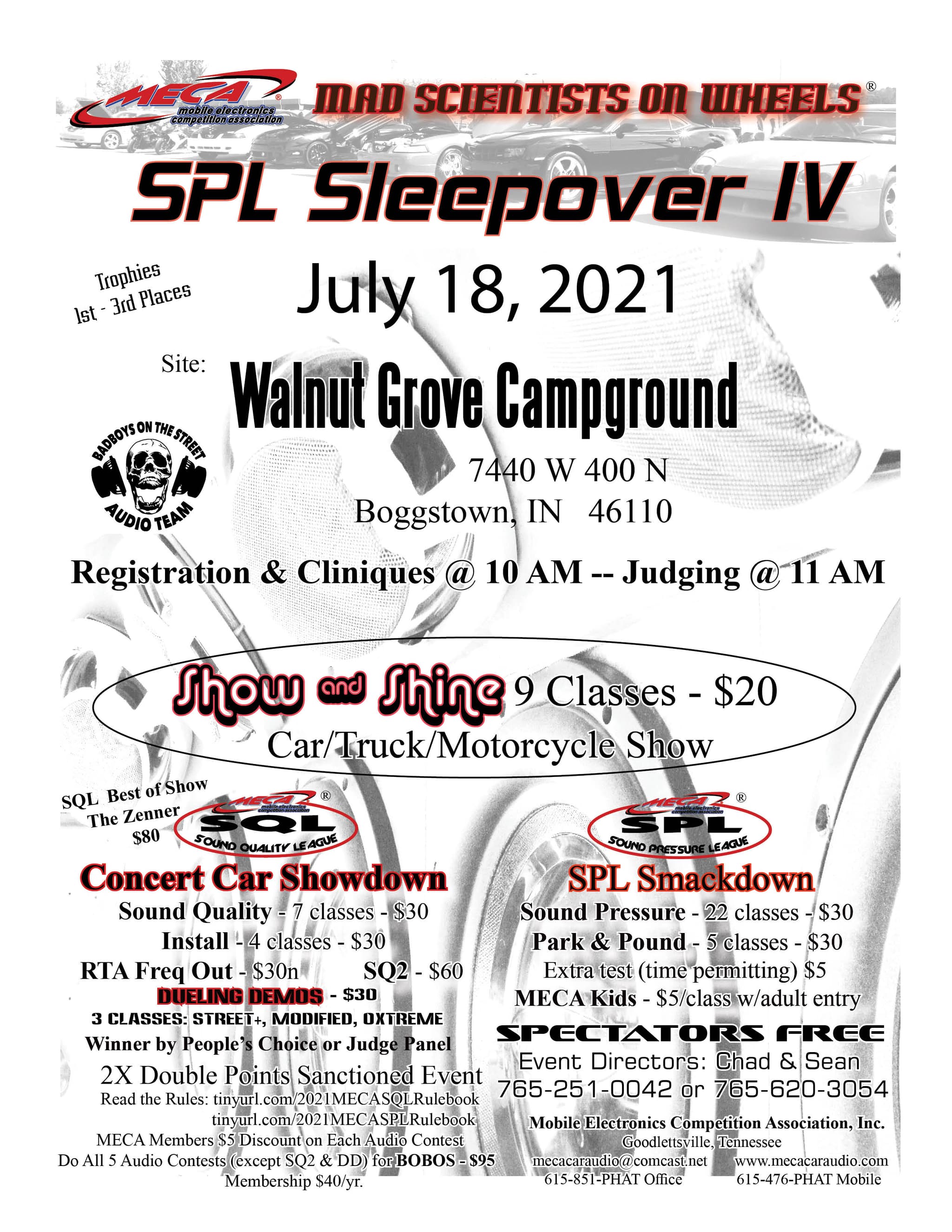 SPL Sleepover IV Flyer