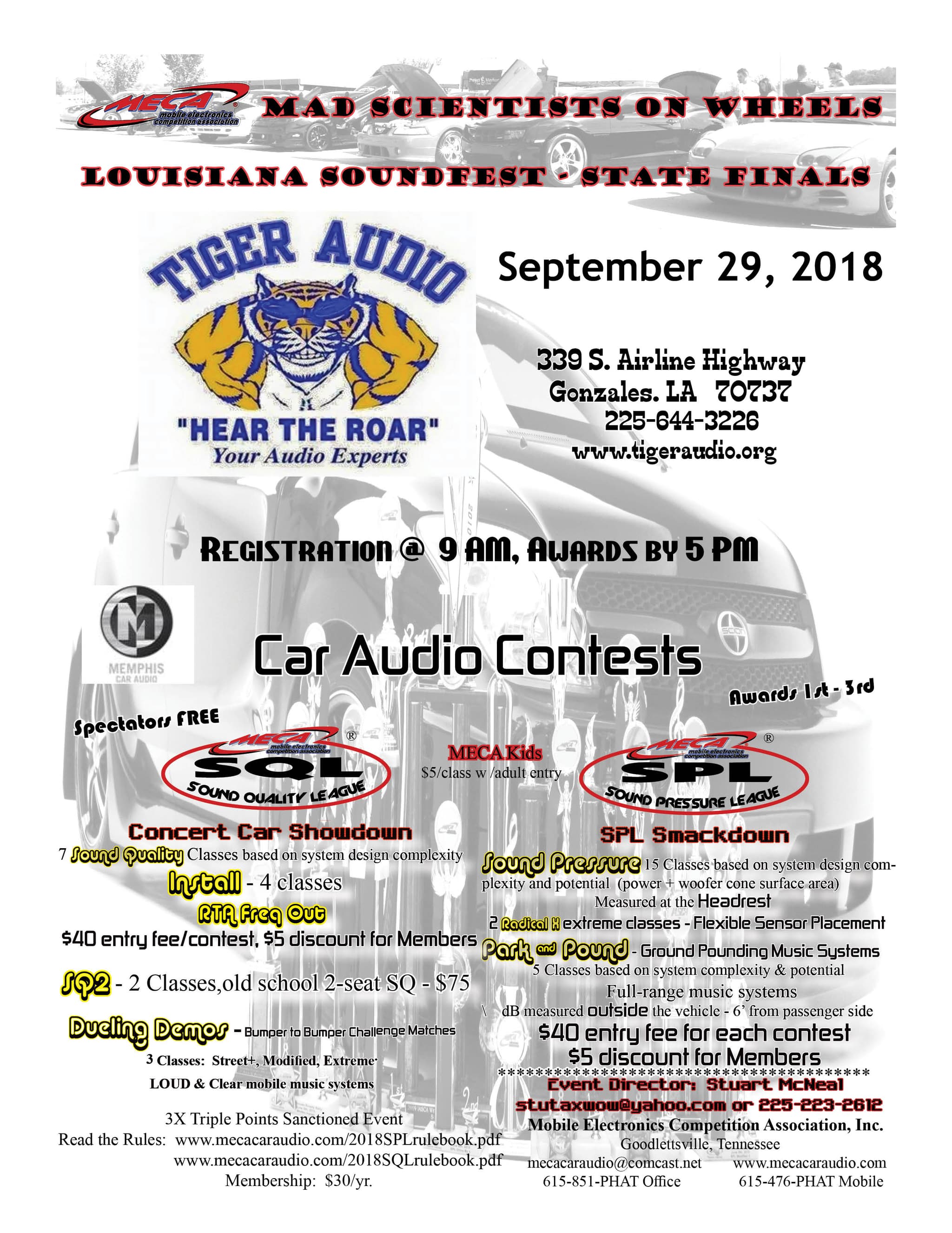 Louisiana Soundfest - State Finals Flyer