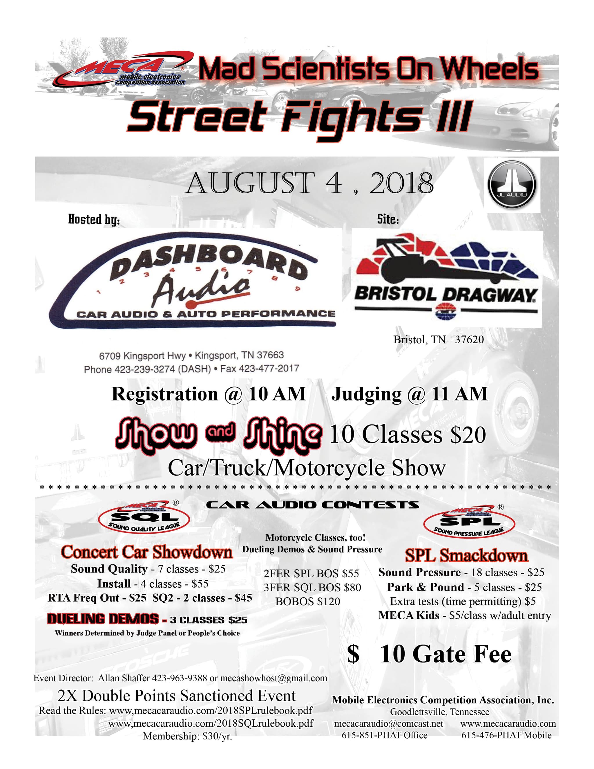 Street Fights III Flyer