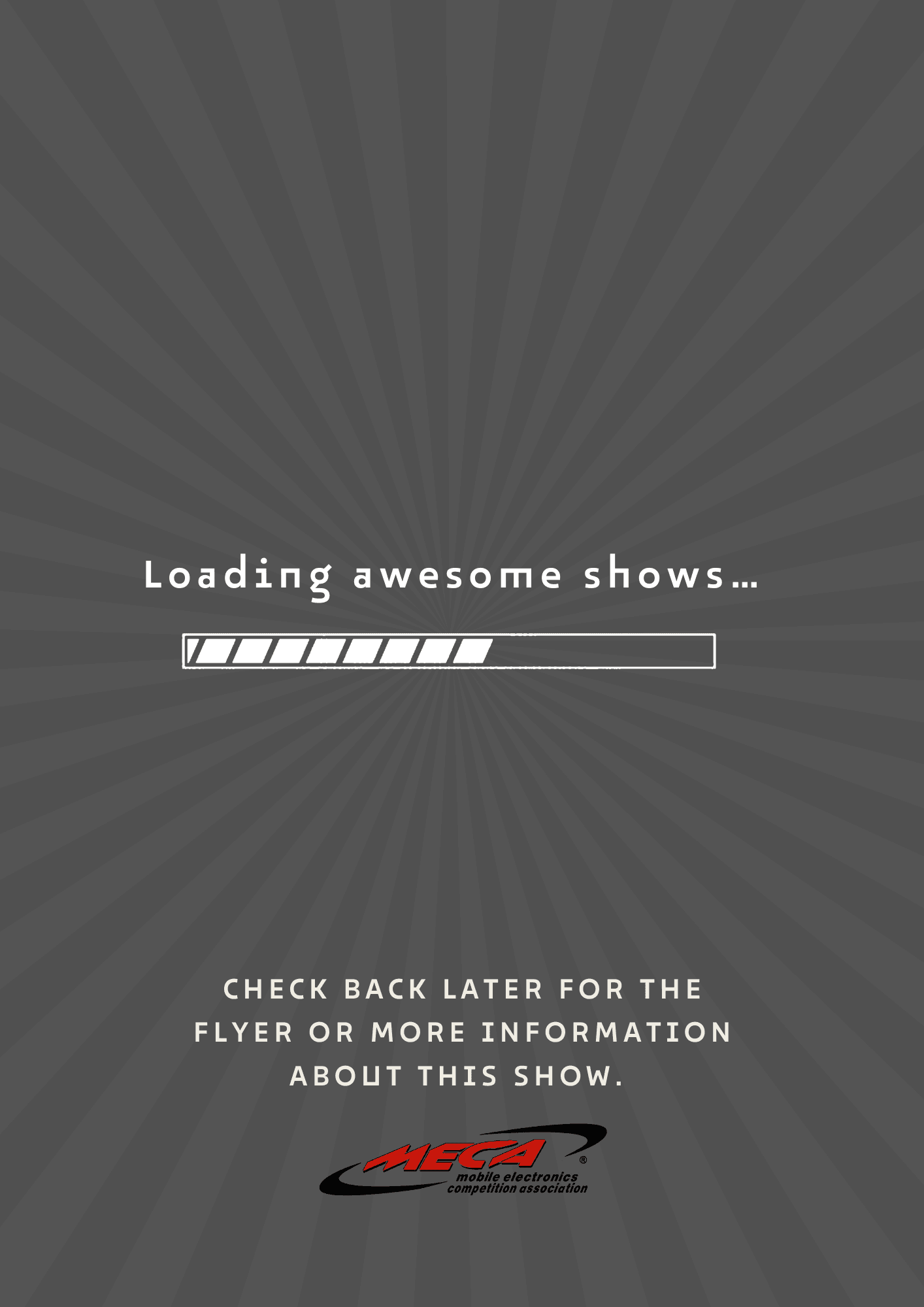 Dual org 2x SPL at Kern County Showdown Flyer