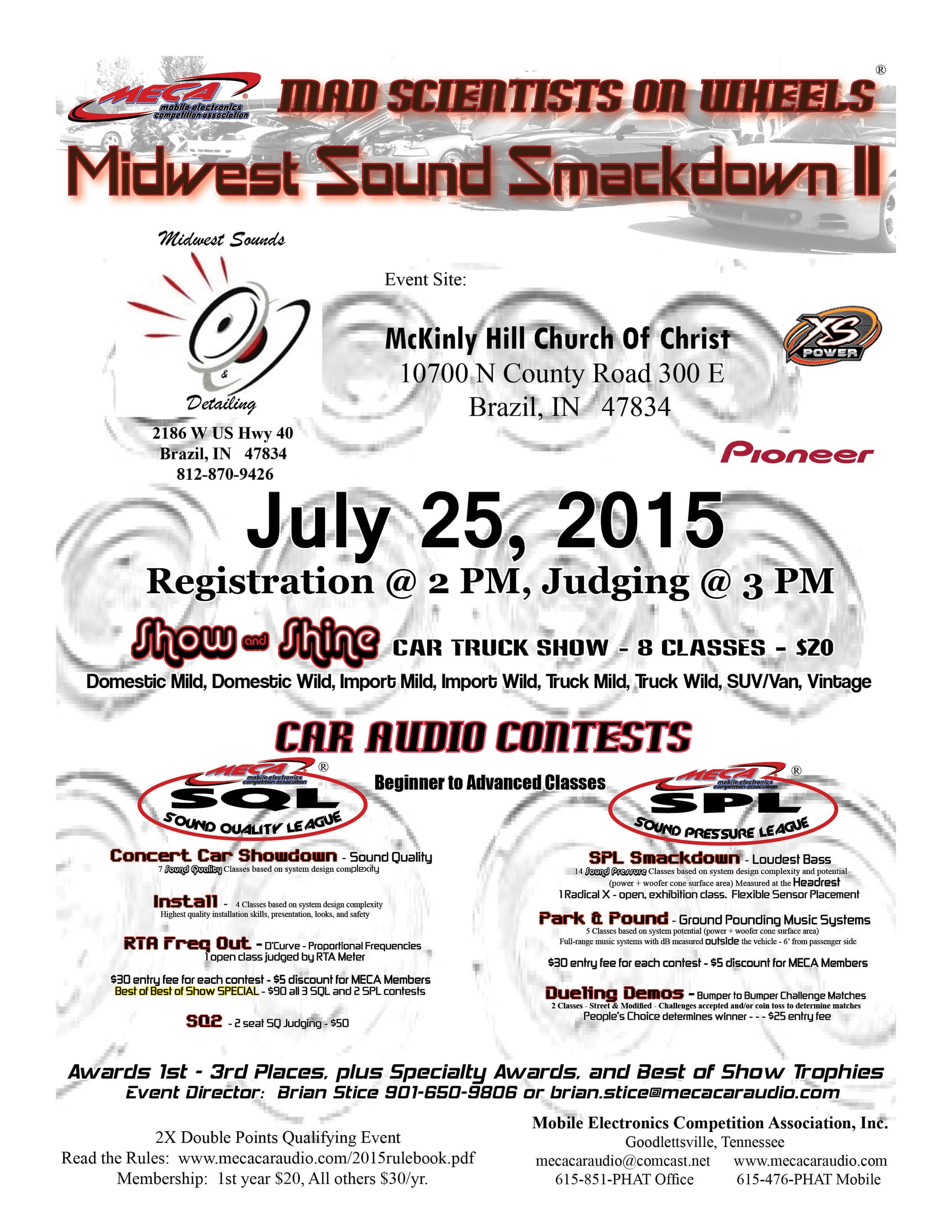 Midwest Sound Smackdown II Flyer