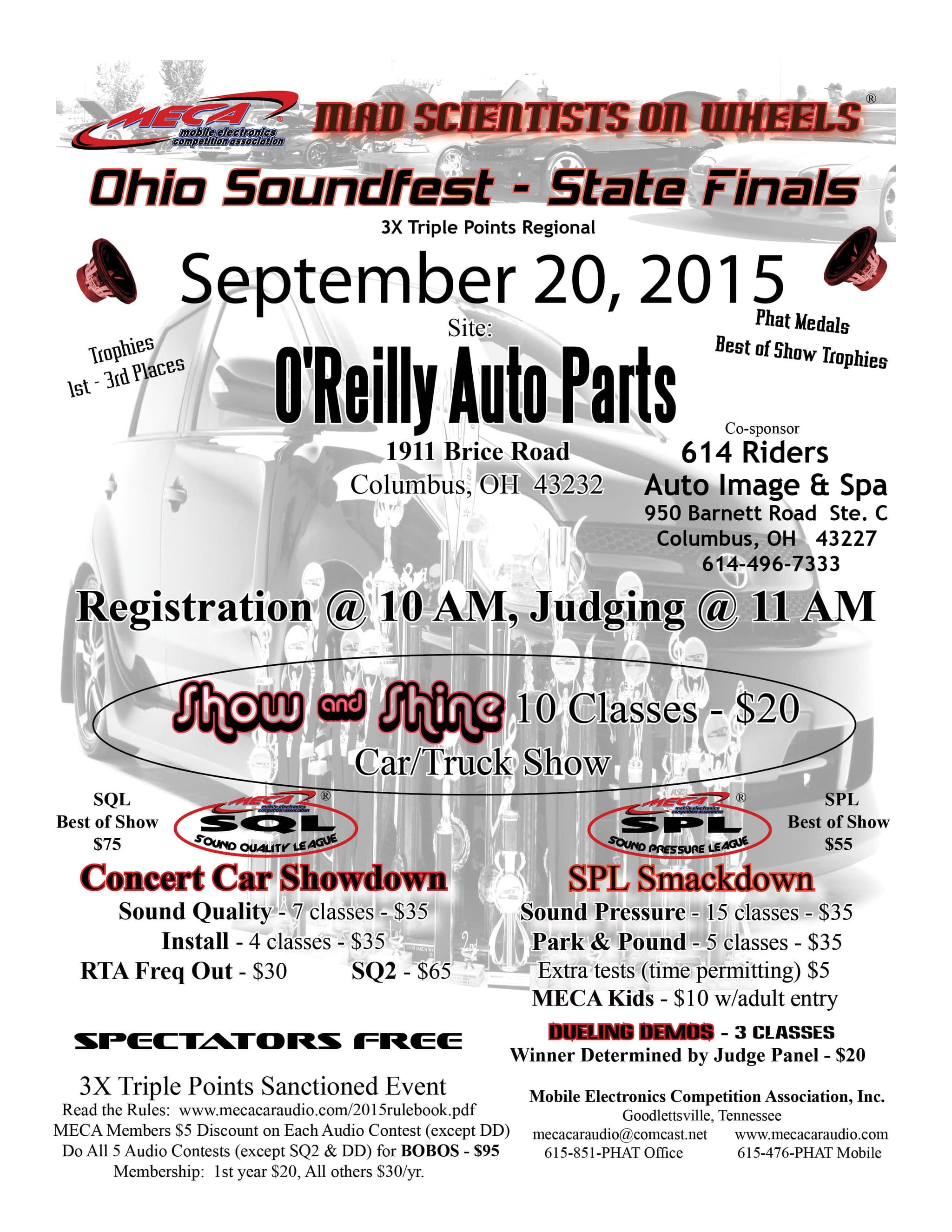 Ohio Soundfest - State Finals Flyer