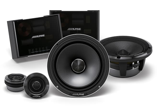 Hi-Res 6.5” Component Speaker Set