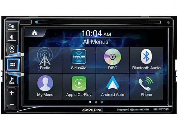 CD/DVD Receiver with GPS Navigation