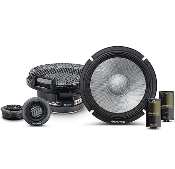 Hi-Res 6.5” 2-Way Component Speaker Set
