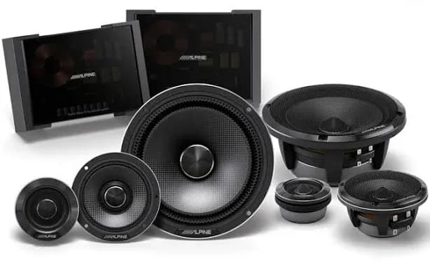 Status Hi-Res 6.5” 3-Way Component Speaker Set