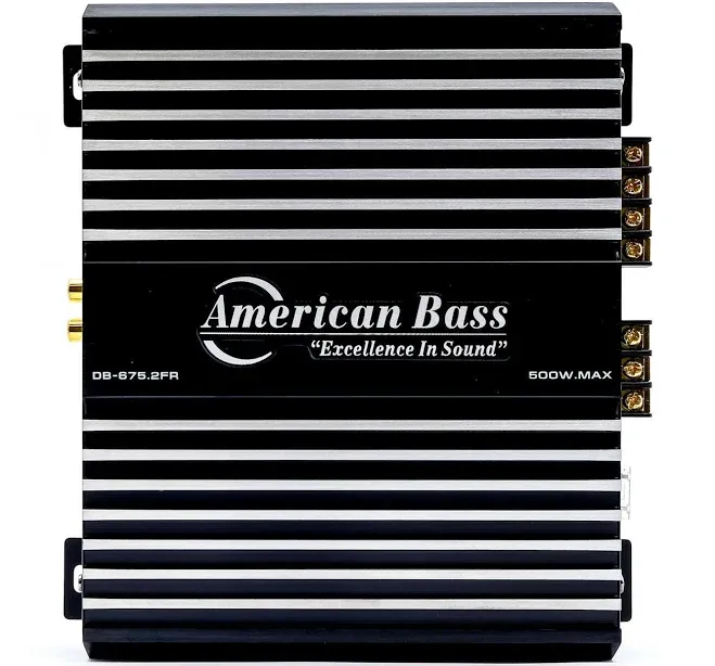 2Channel 500W Max Power 20Hz-190Hz Frequency Amplifier AB-DB-675.2