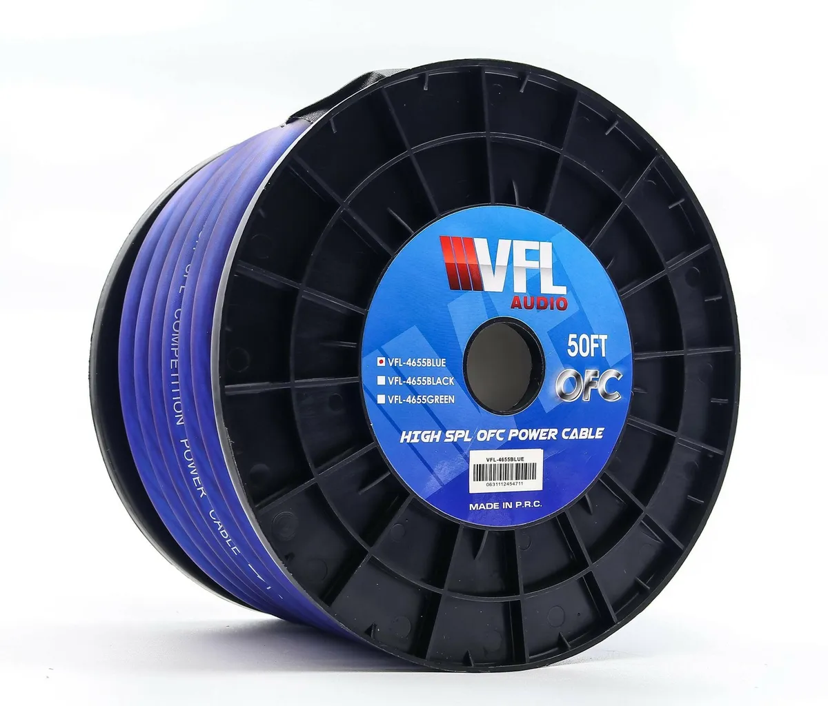 VFL 1/0 Gauge OFC Wire 50ft Roll