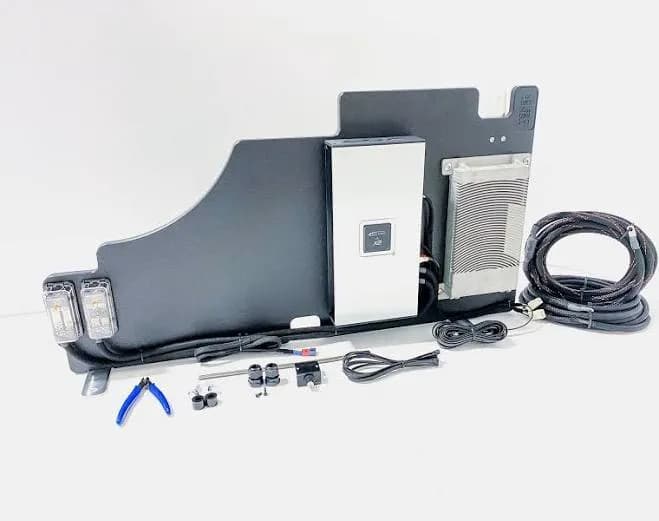 Loaded Subwoofer 1100wrms Amplifier Rack for Ford F-Series Vehicles (All Factory Systems including B&O Unleashed) Oval Subwoofer (B&O