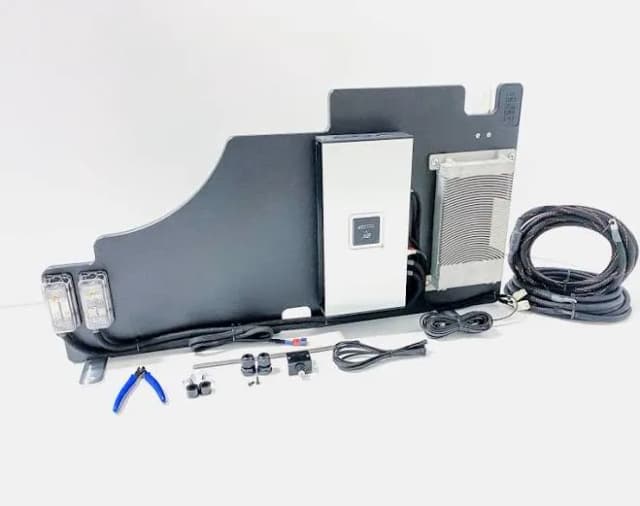 Loaded Subwoofer 1100wrms Amplifier Rack for Ford F-Series Vehicles (All Factory Systems including B&O Unleashed) Oval Subwoofer (B&O