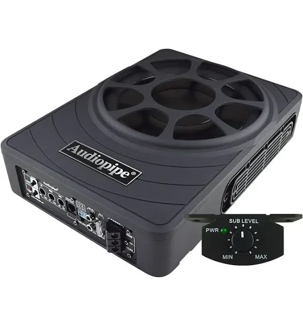 10" Low Profile Amplified Subwoofer