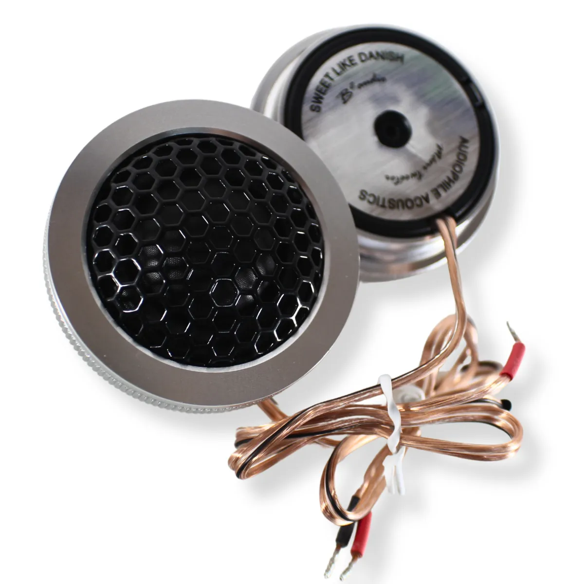 MANI Pair of 1" Voice Coil 30W Silk Dome Neodymium Tweeters MANI-10TW