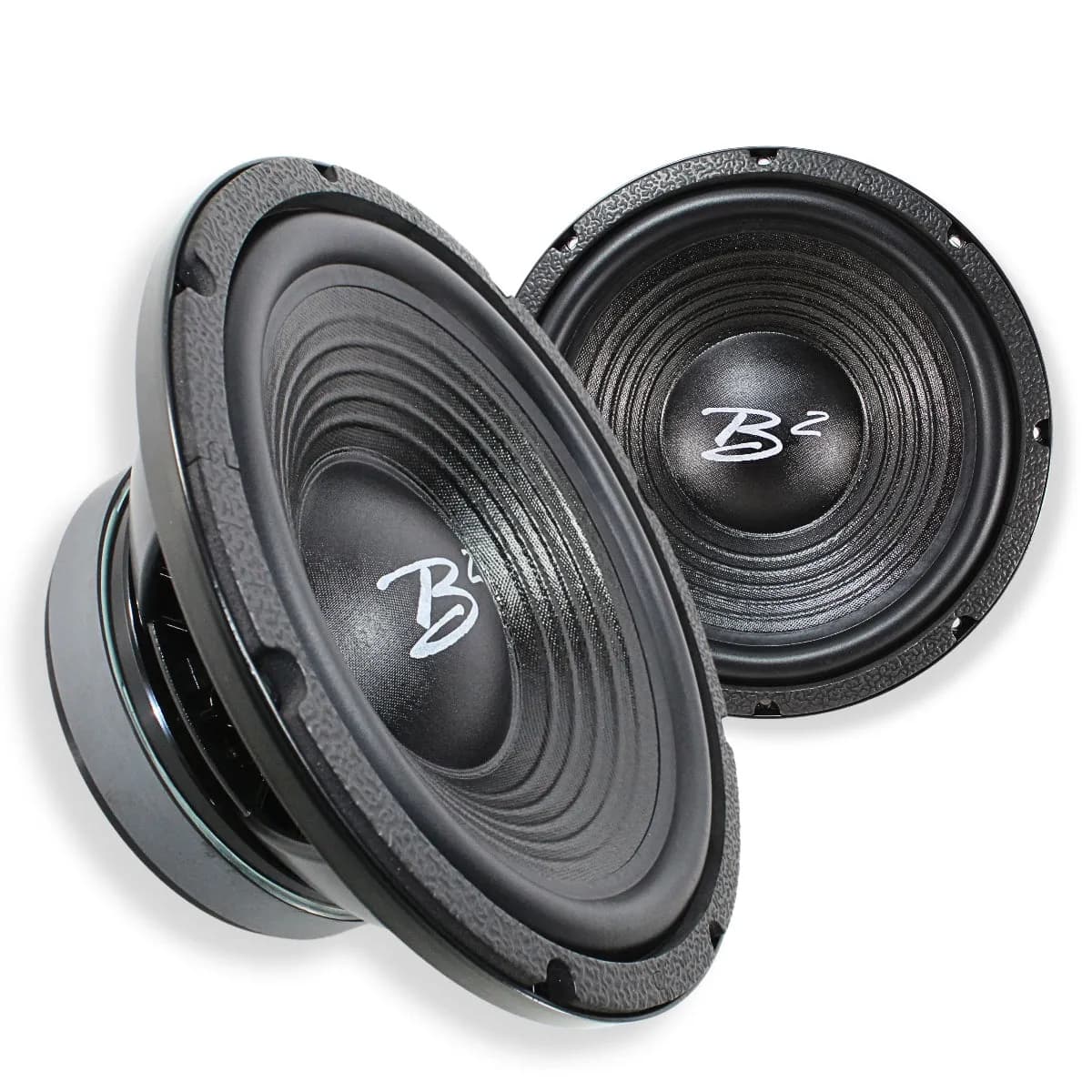 Pair of RAGE 12" 8-Ohm 500 Watt RMS Water Resistant Mid-Range Speakers RAGE12PWR