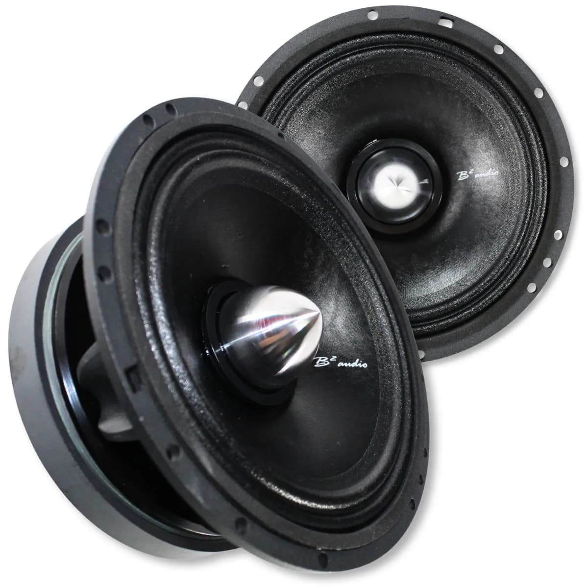 RAGE Series 6.5" 4-Ohm 120W RMS Mid-Range Speaker UV-Coated Cone, Sold As Pair B2-RAGE6P