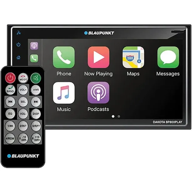 Dakota 6.8" Touch Screen In-dash Mechless Receiver BP800PLAY