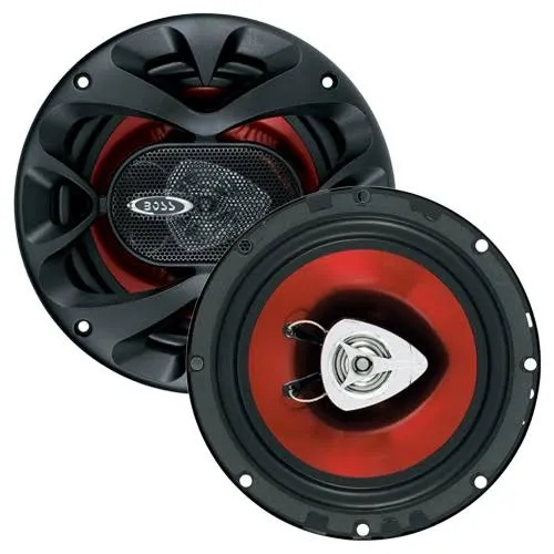 ch6500 New 6.5 inch Slim 2-Way Speaker Red Poly Injection 6-1/2 Inches