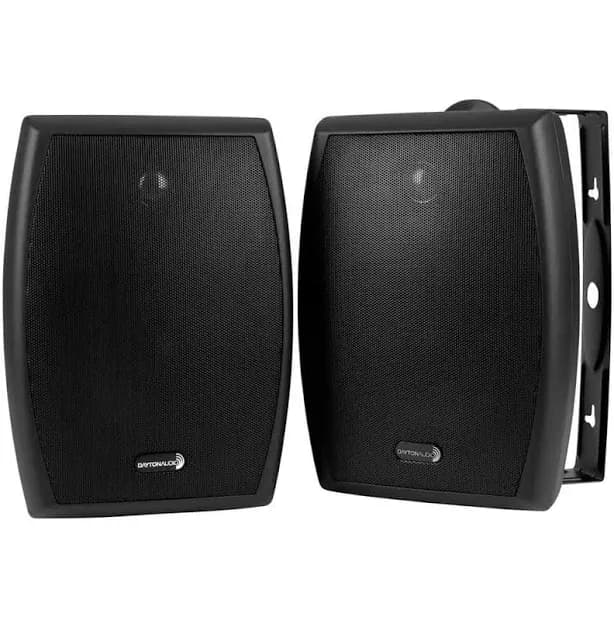 2-Way Speaker Pair With Passive Radiator