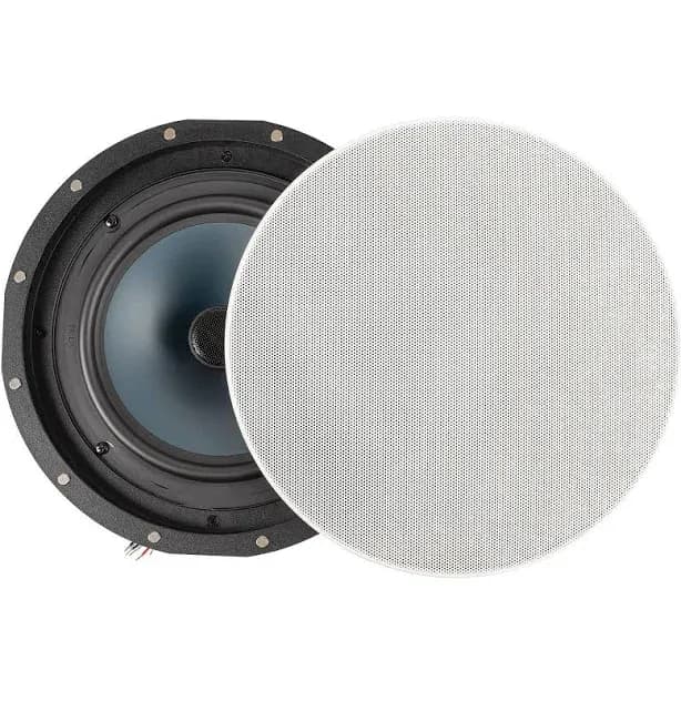 8" 2-Way 70V In-Ceiling Speaker Pair