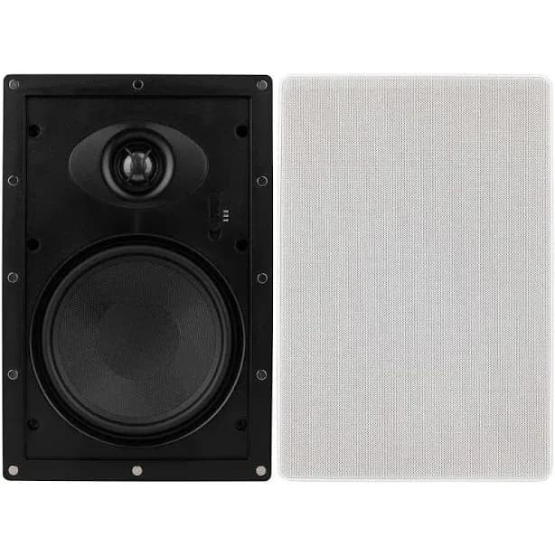 Micro Edge 6-1/2" 2-Way In-Wall Speaker Pair
