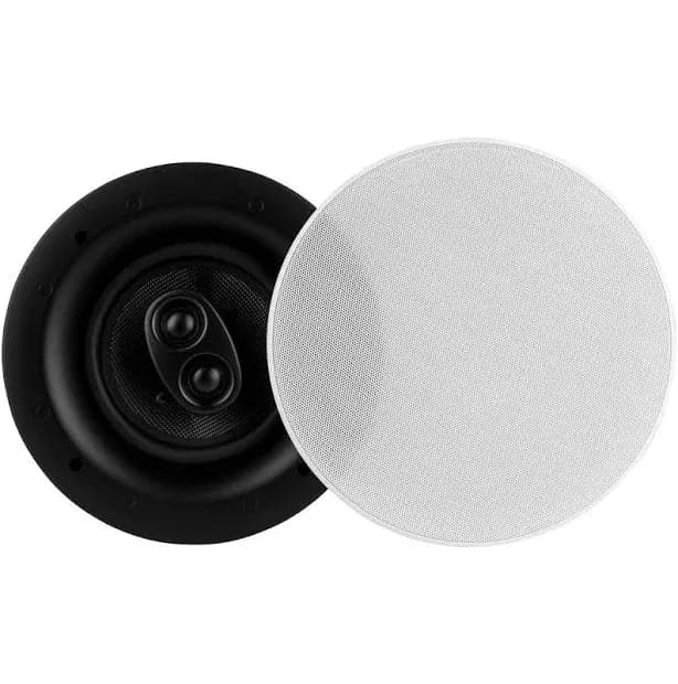 Micro Edge 6-1/2" Dual Channel Ceiling Speaker Each