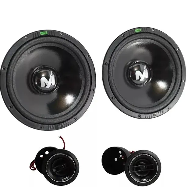 Machete 6.5" Component Speakers 130 Watt 4 Ohm 65 Watt RMS pair