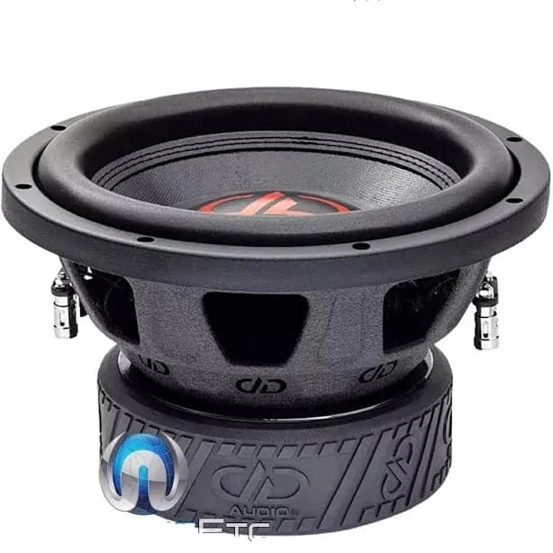 CUT SURROUND DD AUDIO 510E-D4 10" SUB WOOFER | Non-Enclosed | 700W RMS | Dual 4-Ohm | 2100W Peak Power | Digital Designs