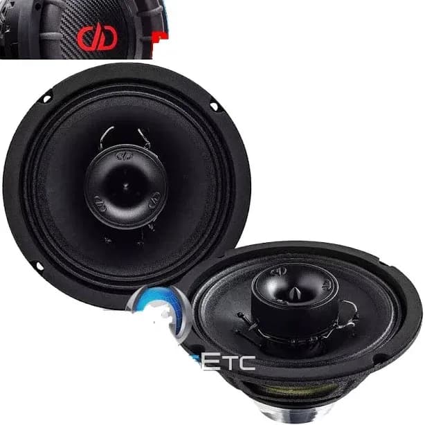 DD AUDIO VO-XN306-S2 6.5" 2-Way Coaxial Speakers 500W 2-OHM For Boat, Car, Motorcycle | Digital Designs | 250-499W | 6.5in