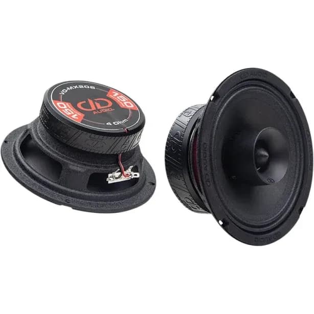 Design VO-MX206 6" 150W RMS 4-OHM SVC Mid-Range Coaxial Speaker